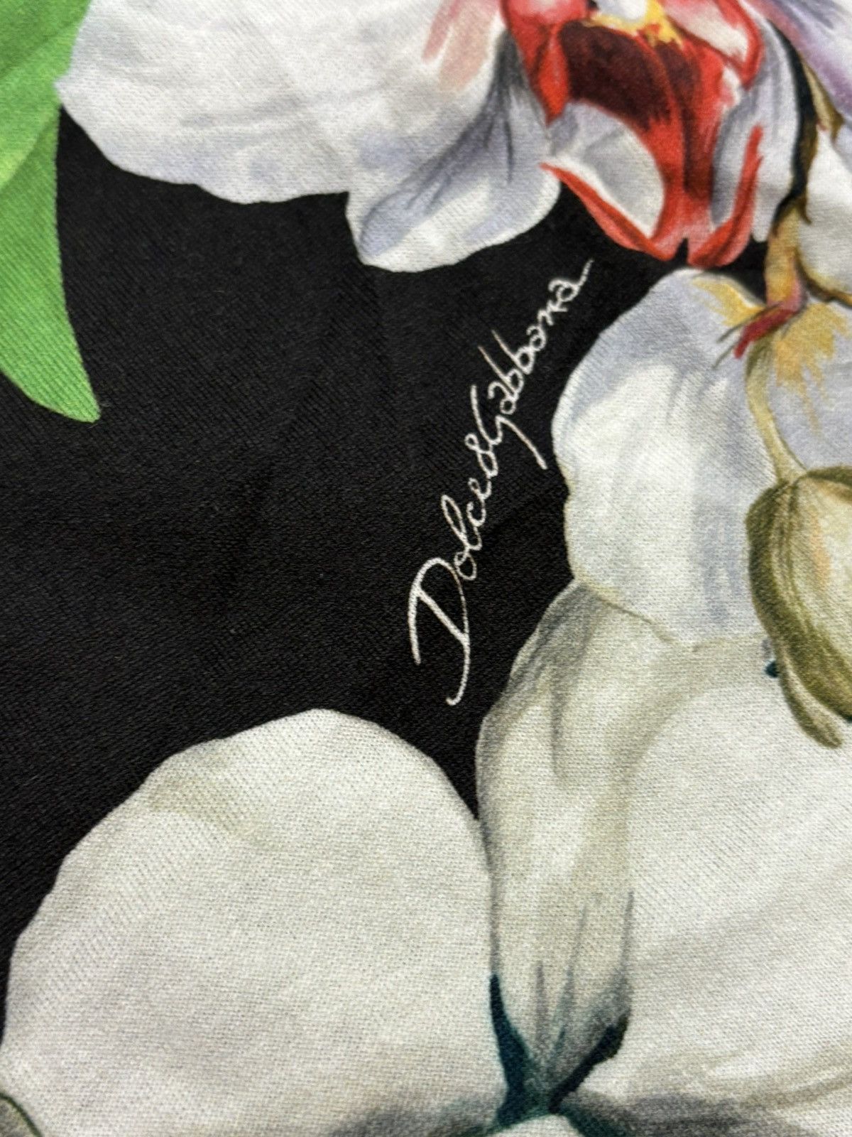 Dolce & Gabbana D&G Floral Tile Tee Size US M / EU 48-50 / 2 - 7 Thumbnail