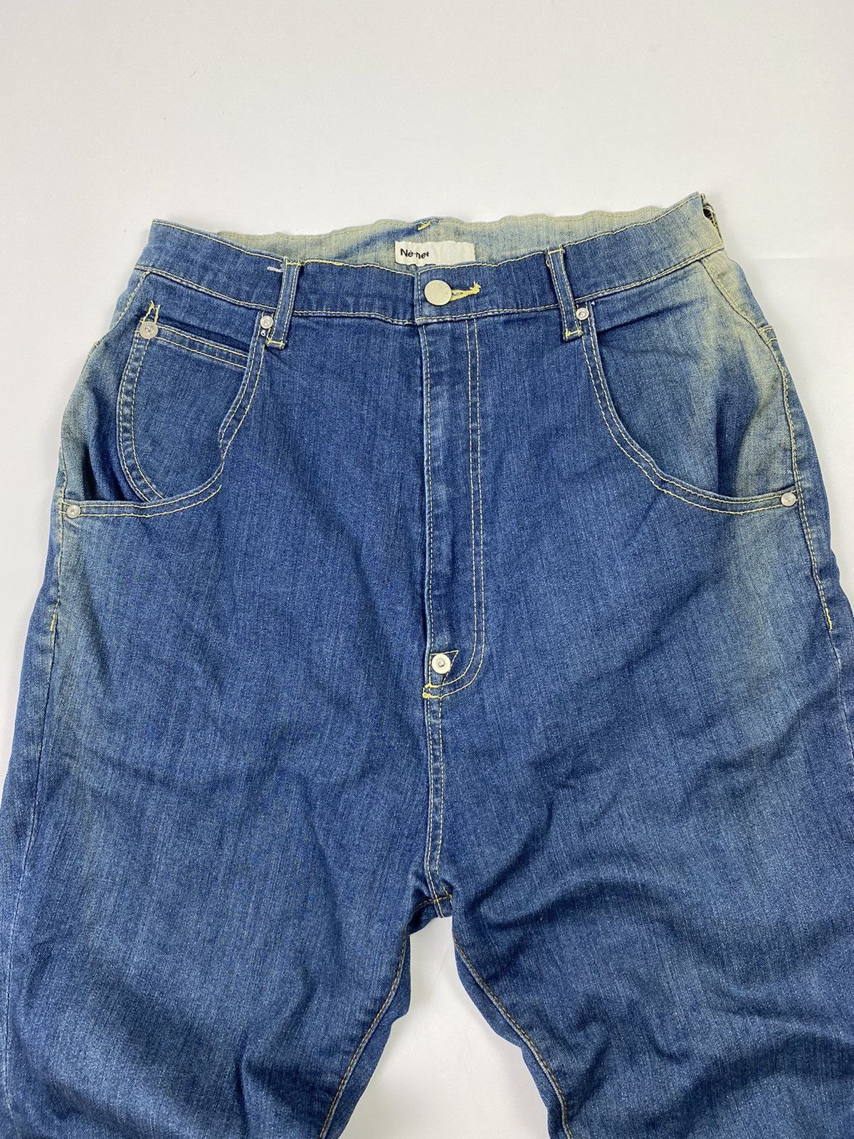 Issey Miyake × Japanese Brand × Ne-Net Ne-net jamet style wide leg pant Size US 29 - 8 Thumbnail