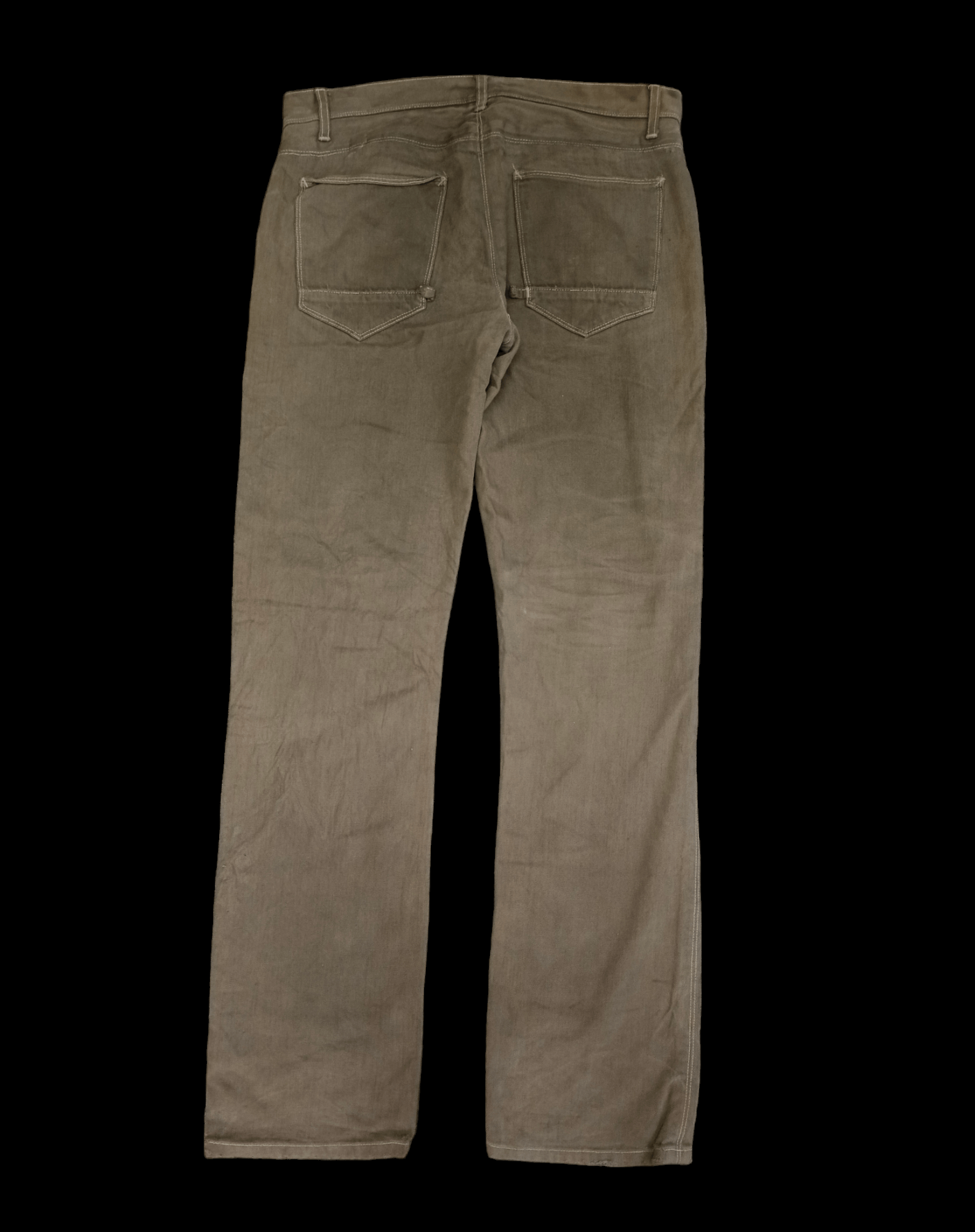 Rick Owens × Rick Owens Drkshdw SICK RICK OWENS SLAB DENIM PANTS Size US 32 / EU 48 - 2 Thumbnail