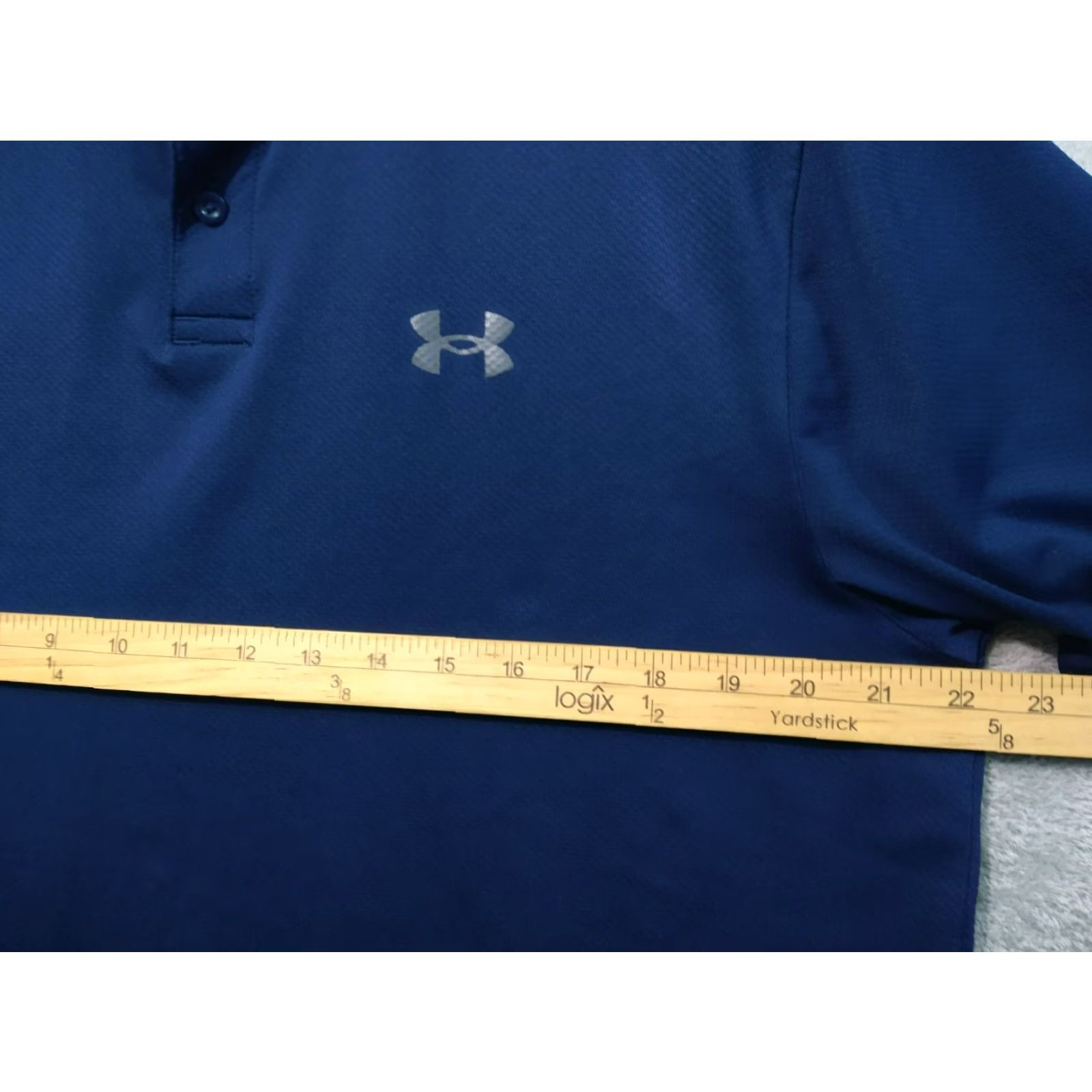 Under Armour Under Armour Polo Shirt Mens Large Blue Tech Tee Matchplay Short Sleeve Loose Size US L / EU 52-54 / 3 - 4 Thumbnail