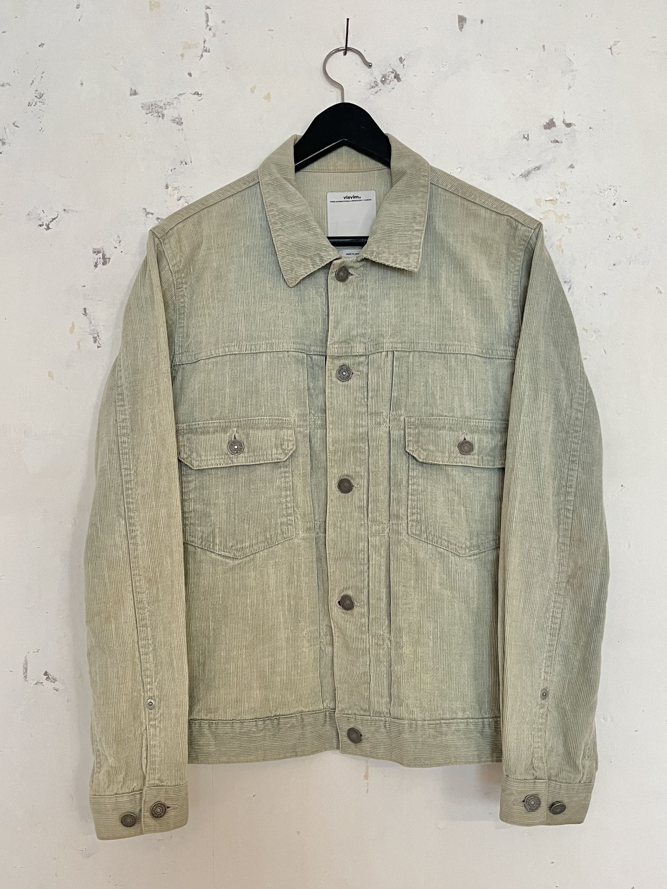 Visvim Visvim Jumbo 101 Jkt Corduroy Jacket Jacket Denim