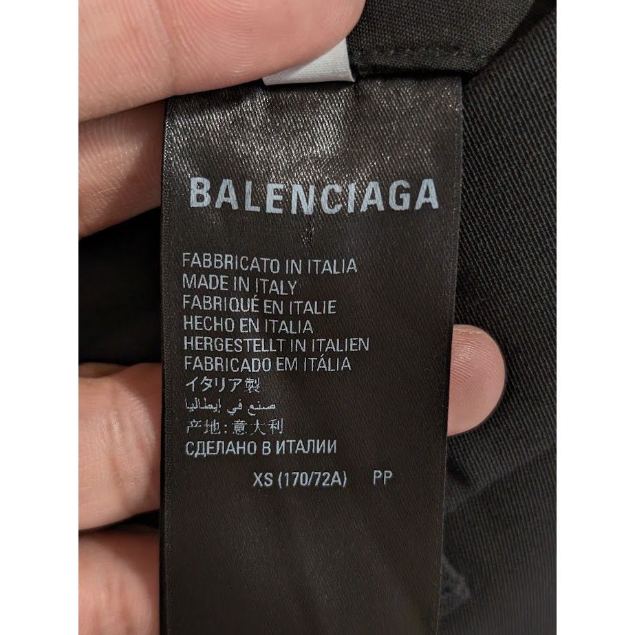 Balenciaga o1rshd1 Casual Pant in Black Size US 28 / EU 44 - 18 Thumbnail