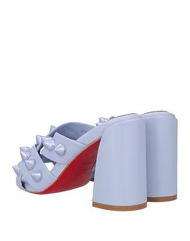 Christian Louboutin o1s1wg110924 Spika Clump Pumps in Lilac Size US 10 / IT 40 - 2 Thumbnail