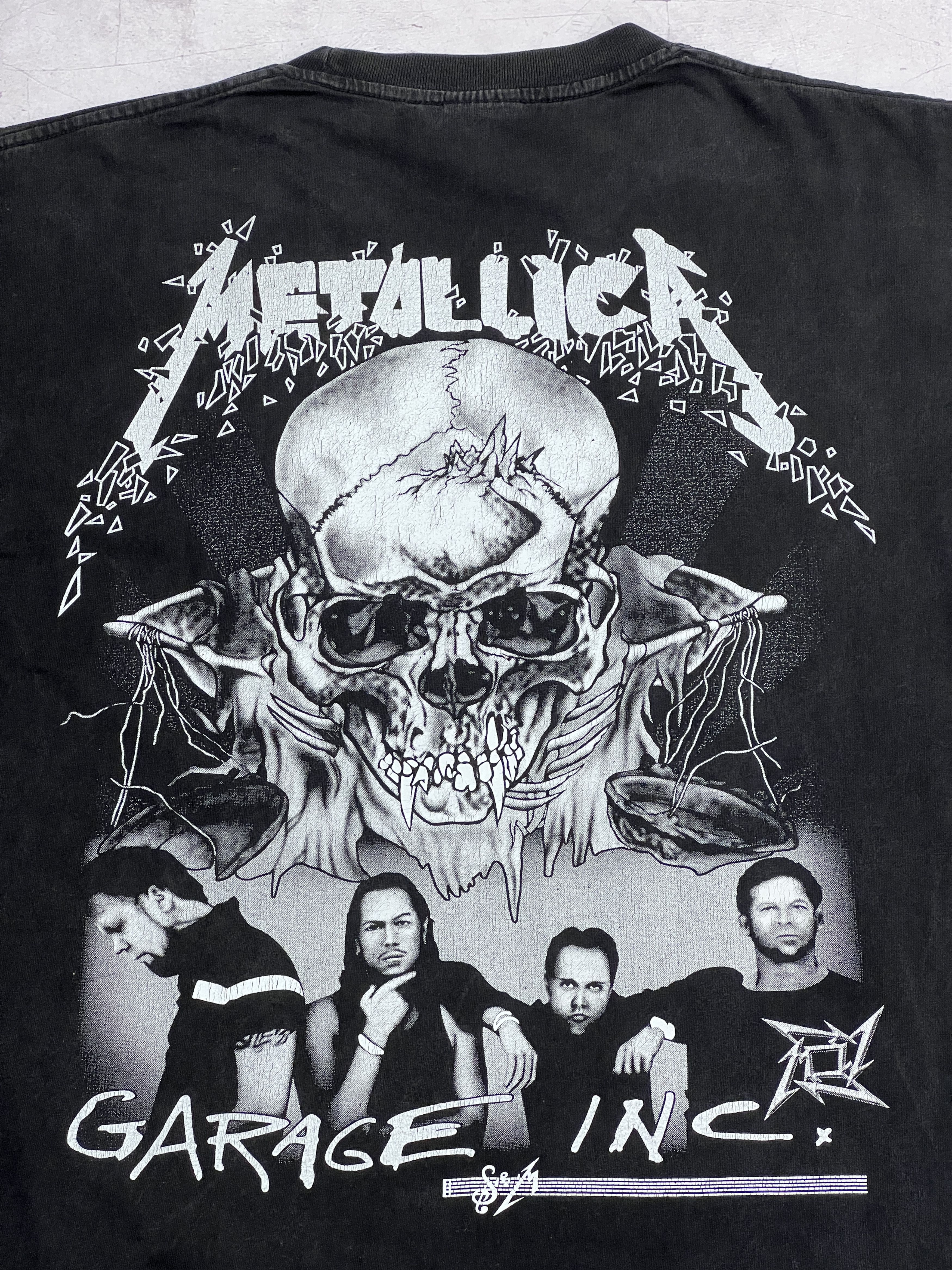 Giant × Metallica Y2K Metallica Rock T-Shirt Garage Inc Overprint Size US M / EU 48-50 / 2 - 11 Thumbnail