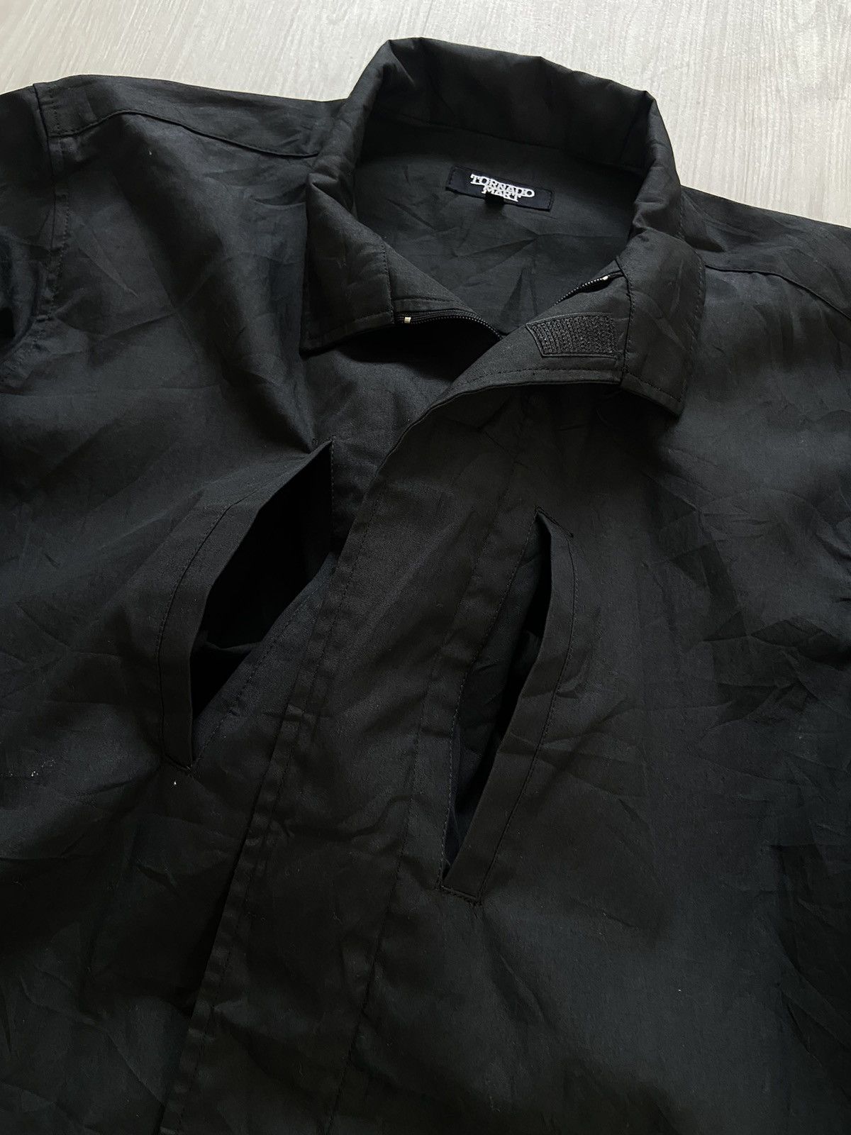 If Six Was Nine × Tornado Mart Vintage 2000’s Tornado Mart Double Chest Pocket Nylon Jacket Size US L / EU 52-54 / 3 - 6 Thumbnail