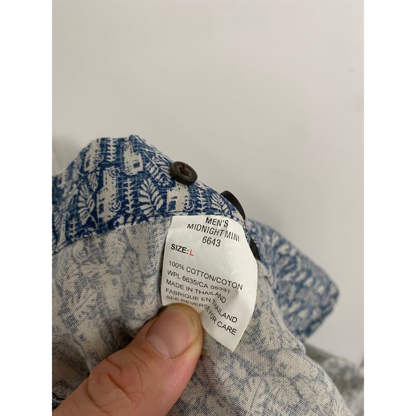 Woolrich Woolen Mills Woolrich Blue Short Sleeve Button-Up Shirt Size Large Size US L / EU 52-54 / 3 - 5 Thumbnail