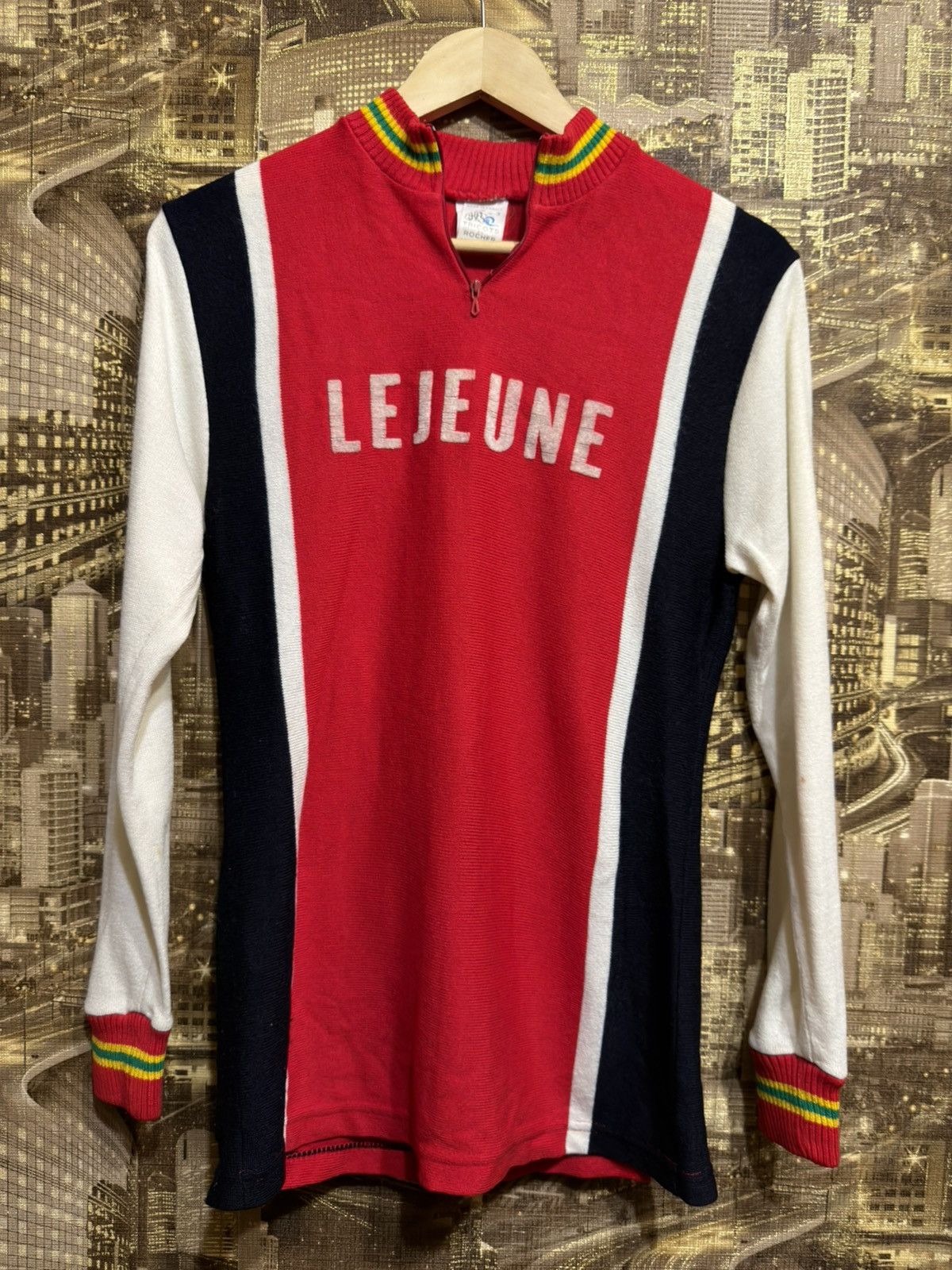Other Vintage 1970's Lejeune Team Cycling jersey shirt Size US M / EU 48-50 / 2 - 1 Thumbnail