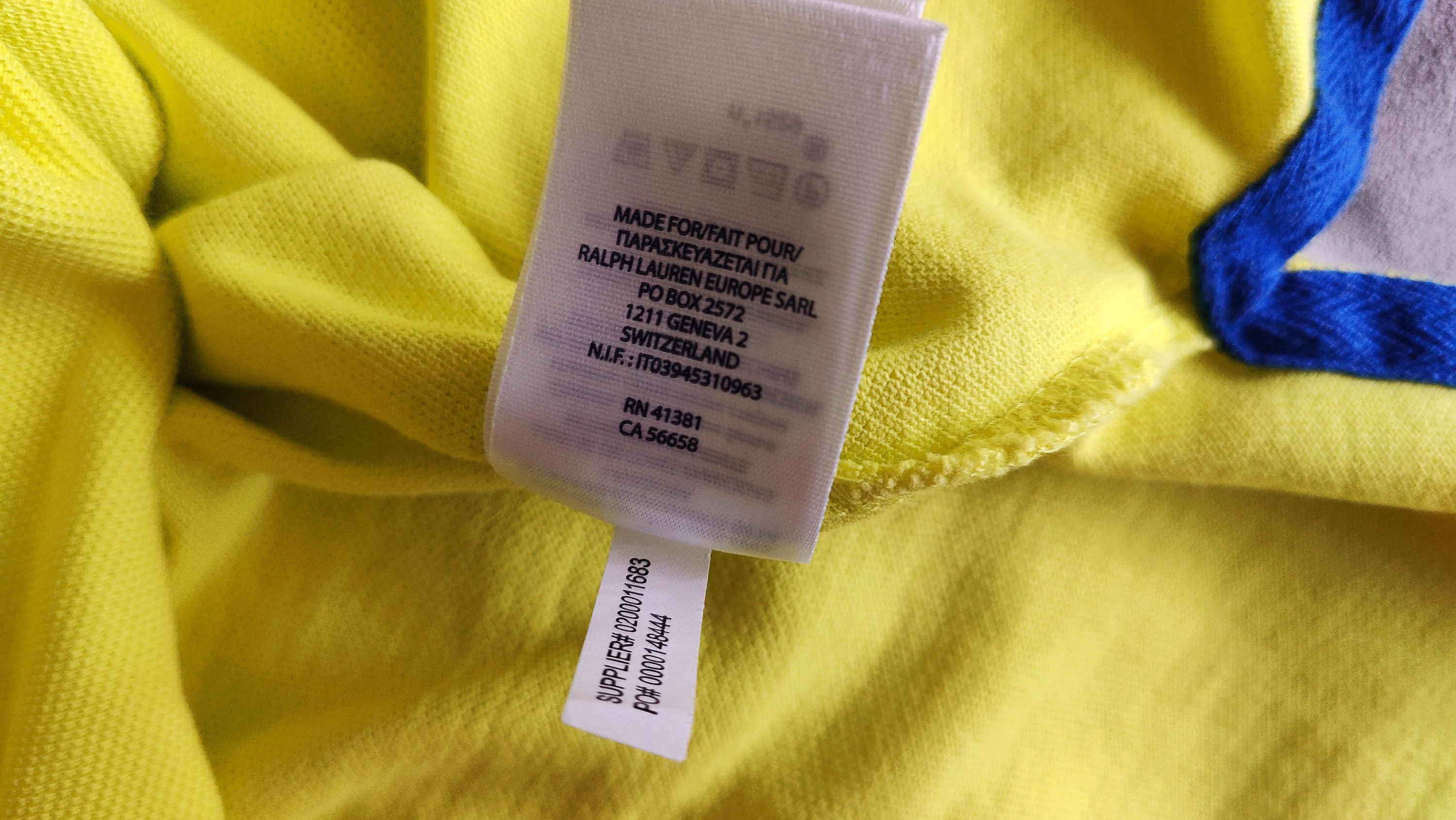 Polo Ralph Lauren Ralph Lauren Polo Chief Keef Big Pony Acid Polo Tshirt Size US M / EU 48-50 / 2 - 8 Thumbnail