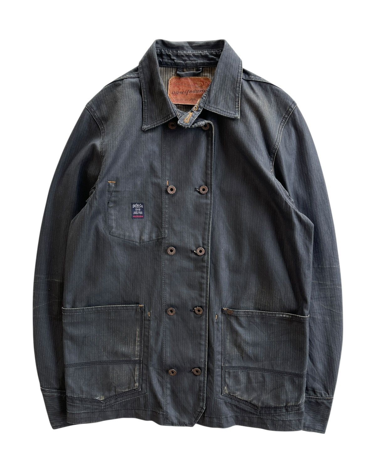 Diesel Diesel Sanforized Denim Workers Chore Jacket Size US M / EU 48-50 / 2 - 1 Thumbnail
