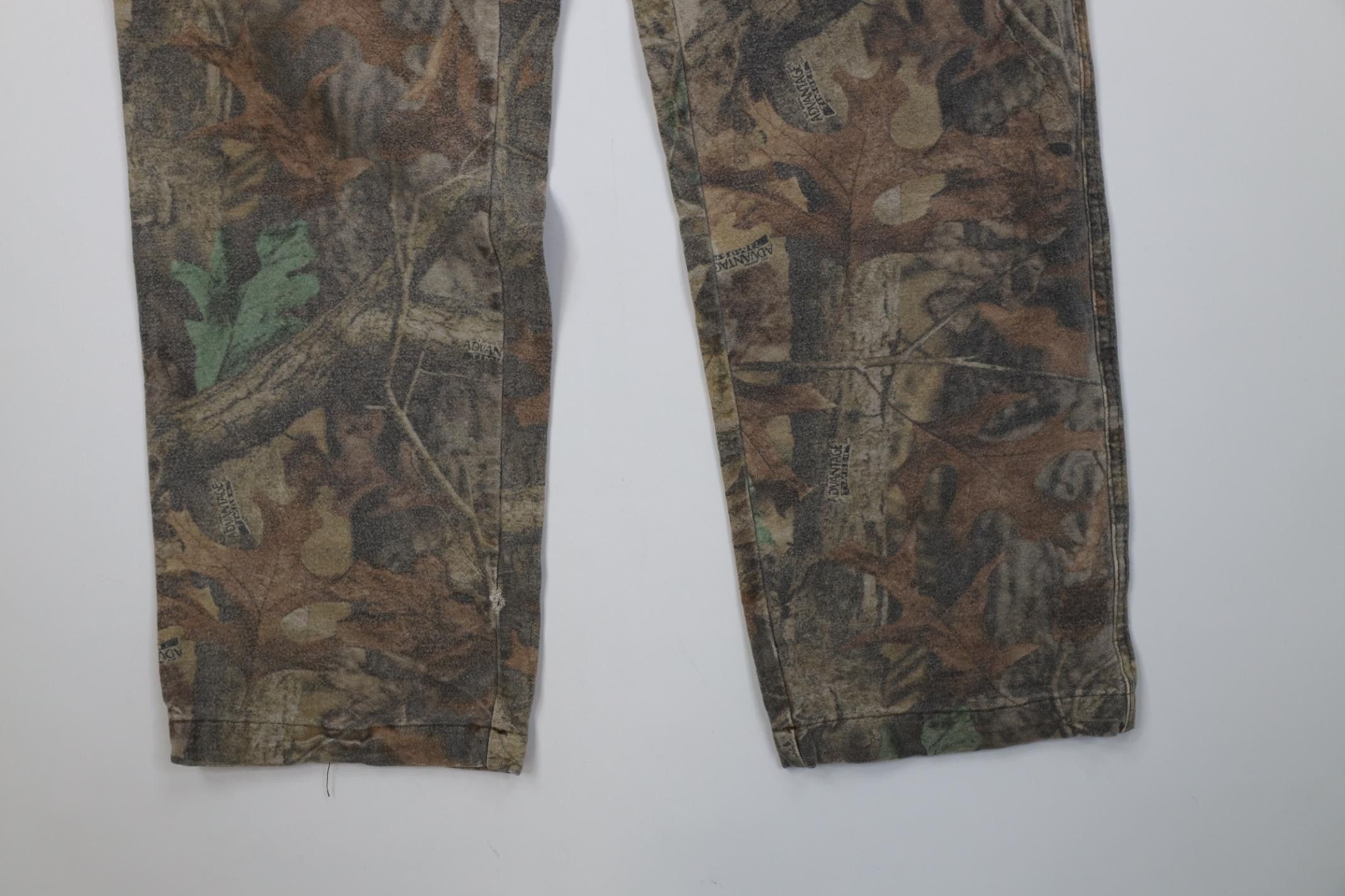 Vintage Vintage 90s Streetwear Chamois Wide Leg Cargo Pants Size US 36 / EU 52 - 4 Thumbnail