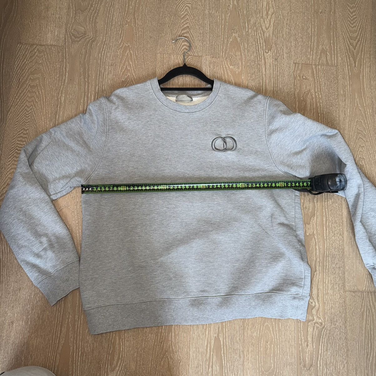 Dior Sz L Dior Homme CD Logo Stitch Sweatshirt mojos1436 Size US L / EU 52-54 / 3 - 7 Thumbnail
