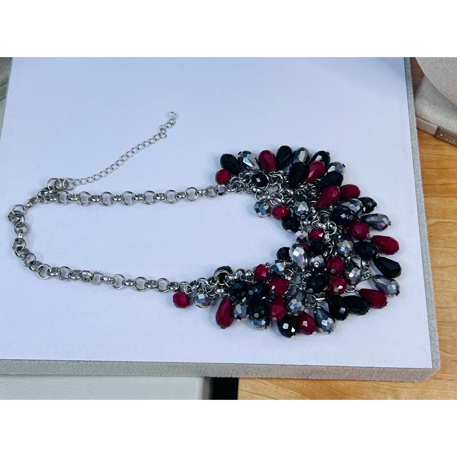 & Other Stories Set of Bib Crystal and Acrylic Bead Necklaces - 3 Size ONE SIZE - 6 Thumbnail