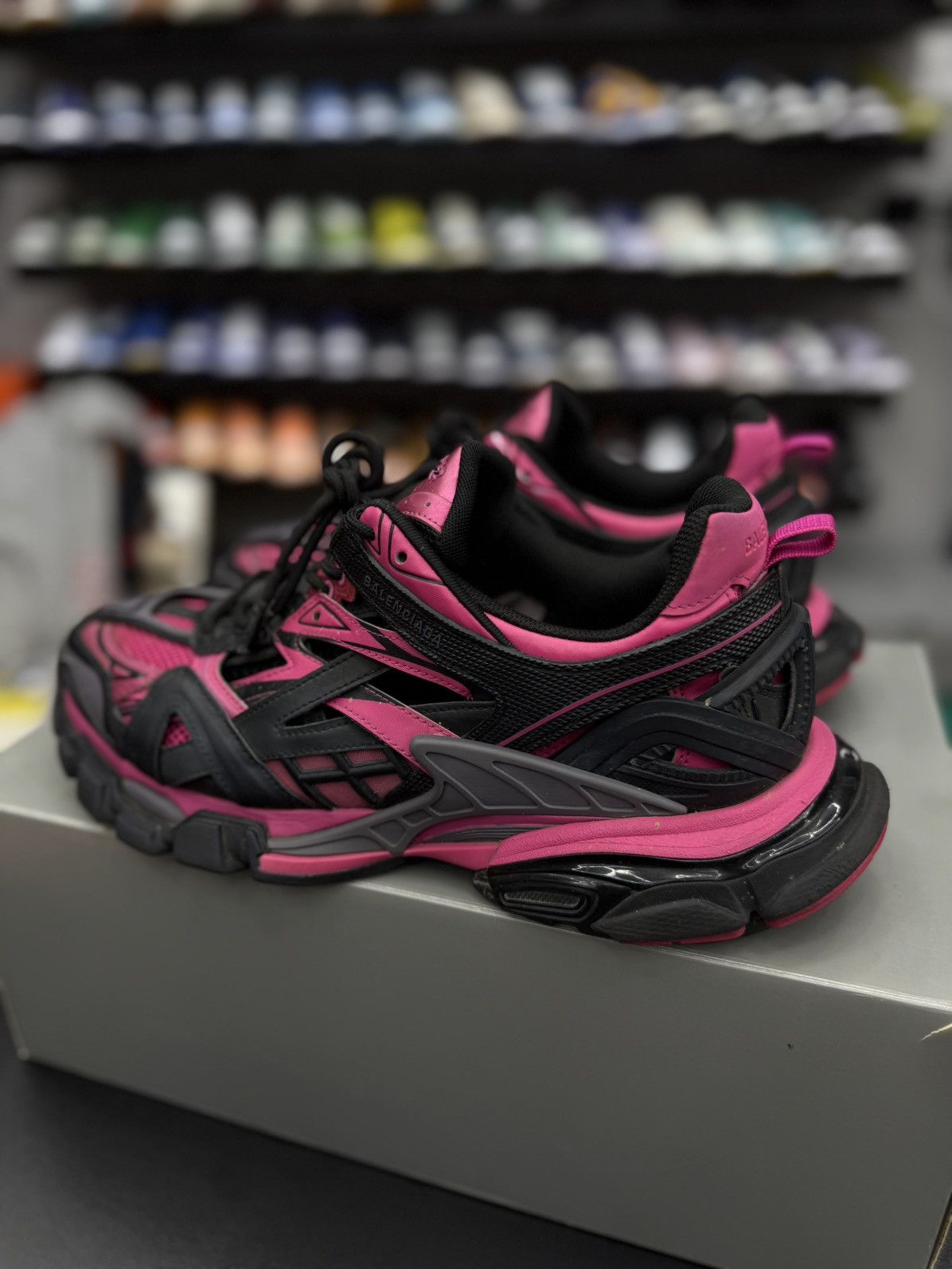Balenciaga Balenciaga Men’s Track 2 Pink 12US/45EU $1000 Retail Size US 12 / EU 45 - 10 Thumbnail