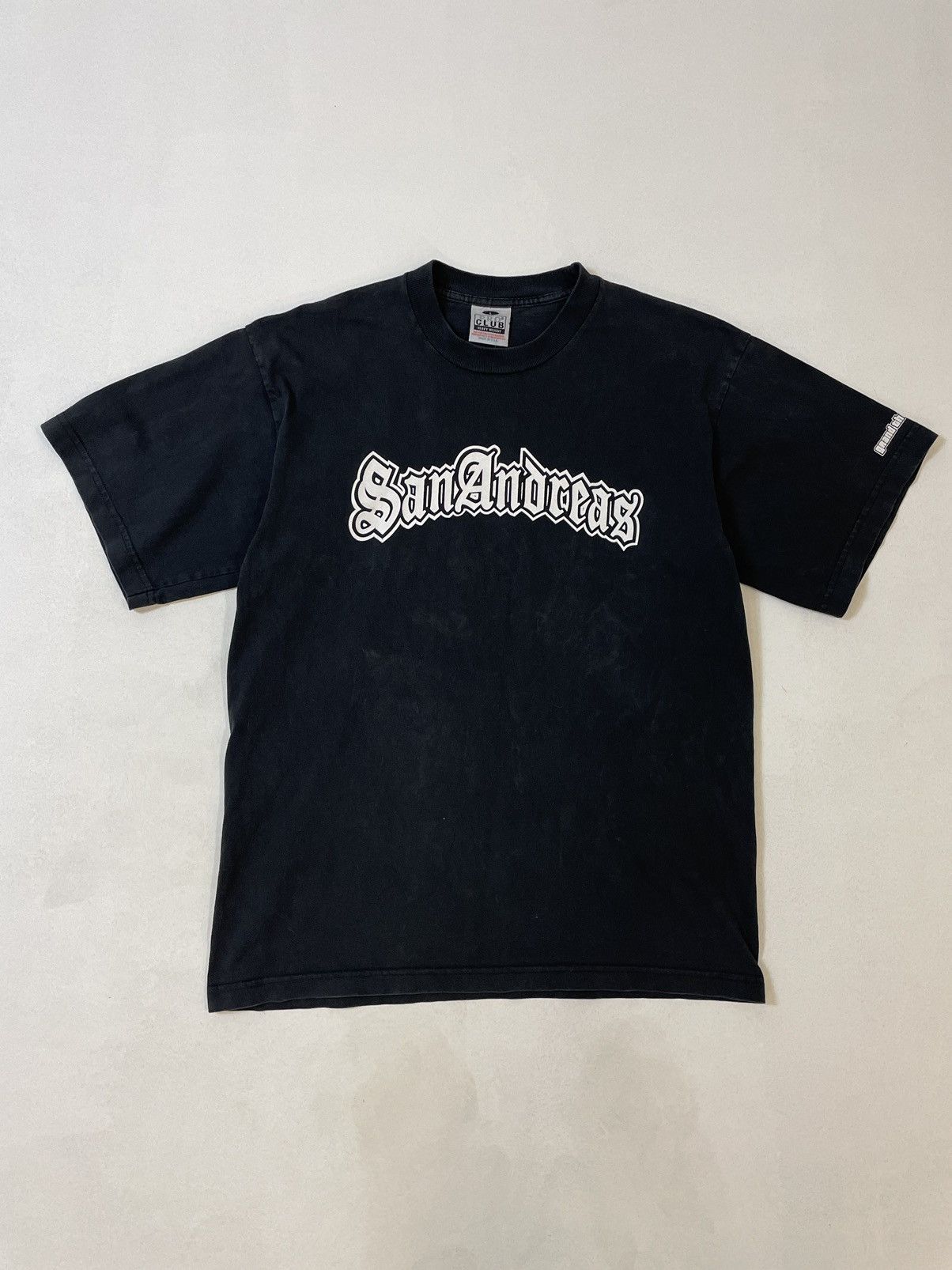 Playstation × Rockstar Games × Vintage Vintage 2004 GTA San Andreas Promo T-Shirt Made in USA - L Size US L / EU 52-54 / 3 - 1 Thumbnail