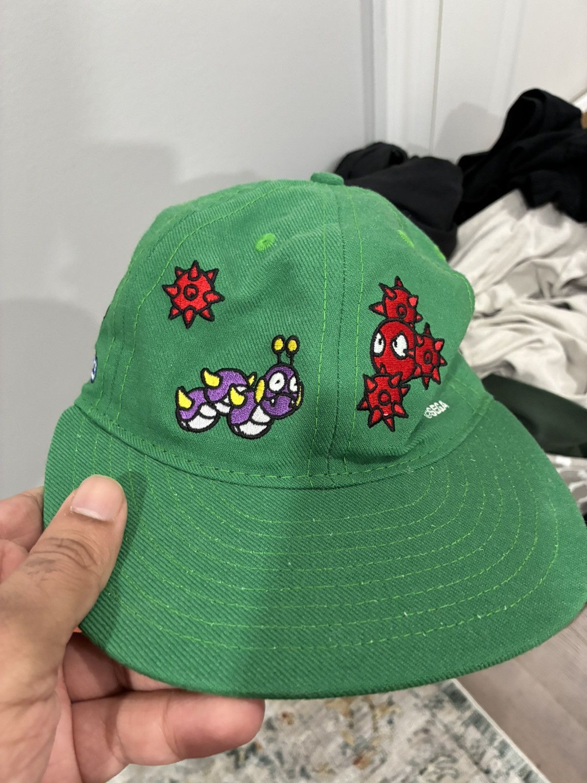 Stray Rats Sonic The Hedgehog (Sega) x Stray Rats green fitted hat Size ONE SIZE - 1 Thumbnail