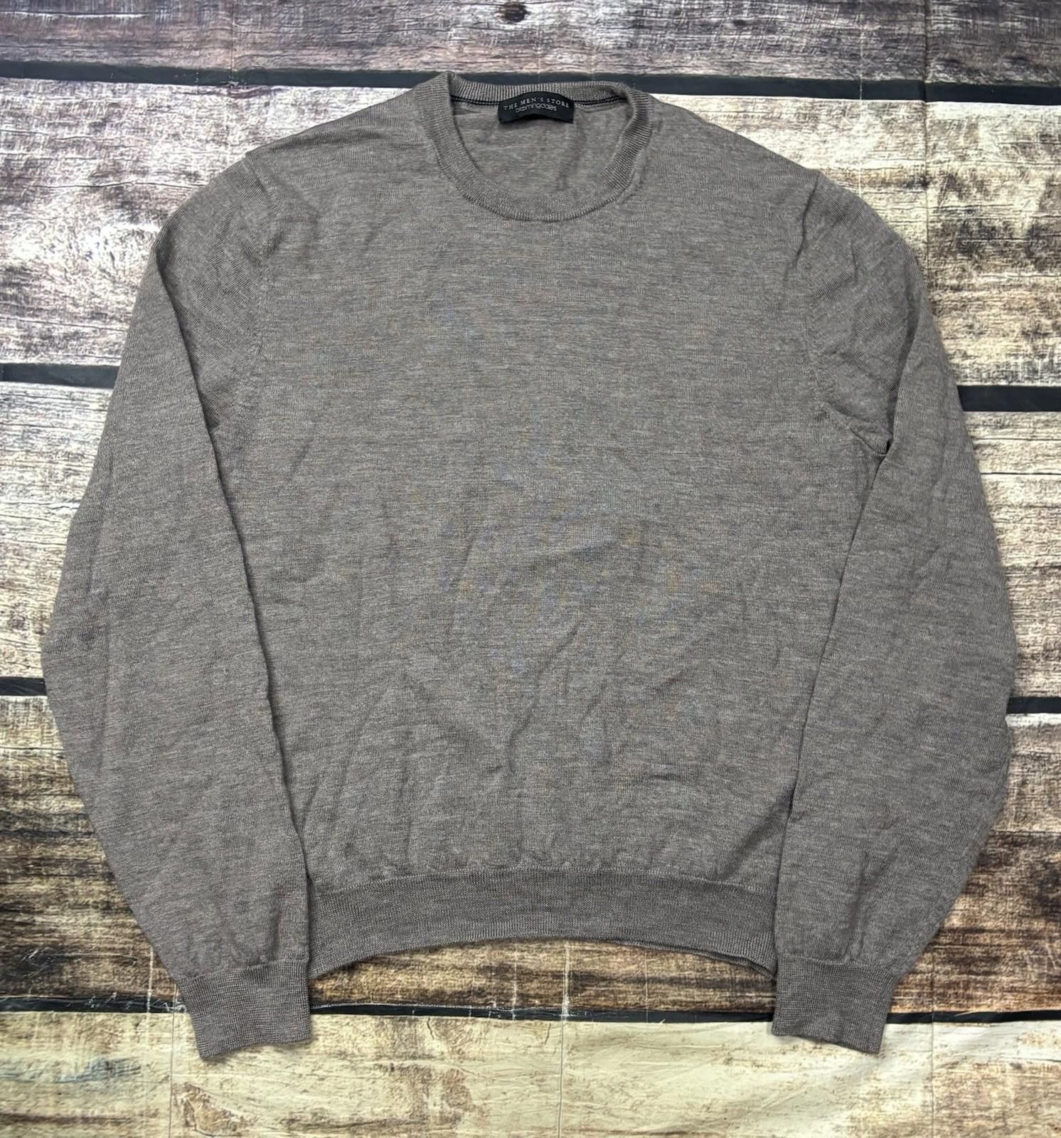 Bloomingdale's The Mens Store Bloomingdales Sweater Mens Medium Merino Wool Size US M / EU 48-50 / 2 - 1 Thumbnail