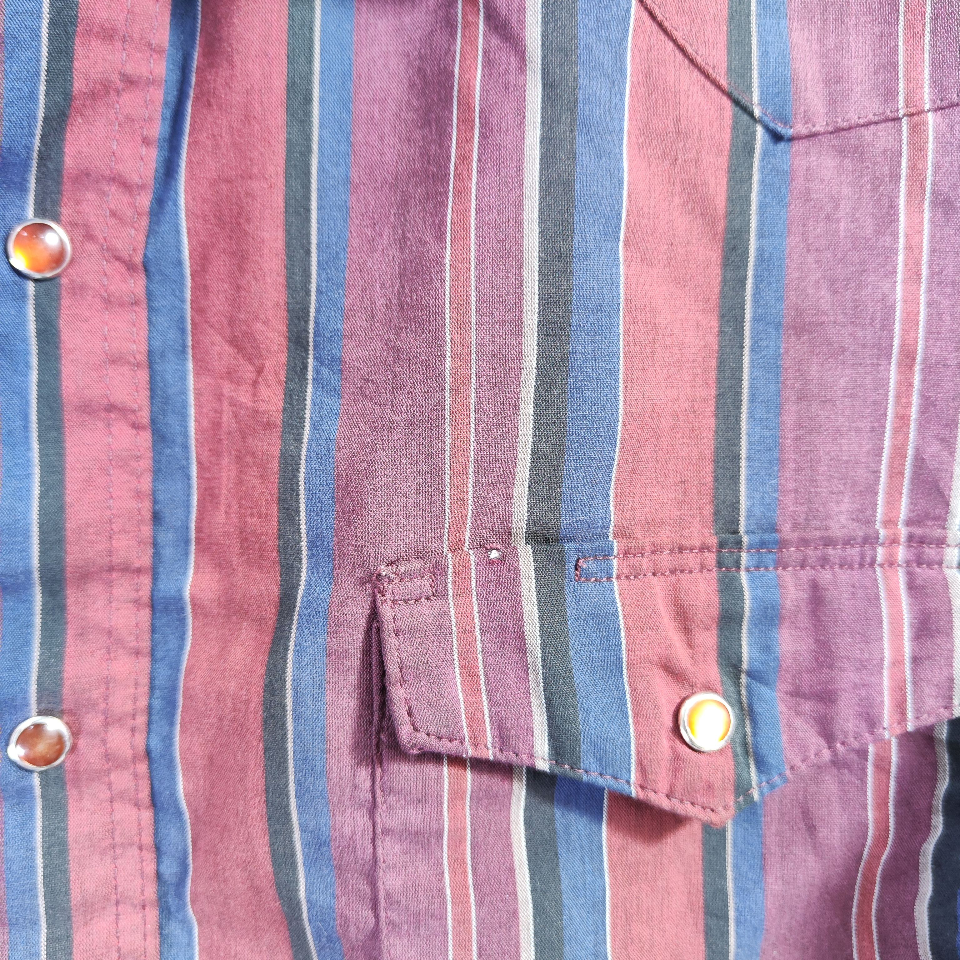 Wrangler Vintage Wrangler Ranchwear shirt plaid cowboy cut Size US XL / EU 56 / 4 - 5 Thumbnail