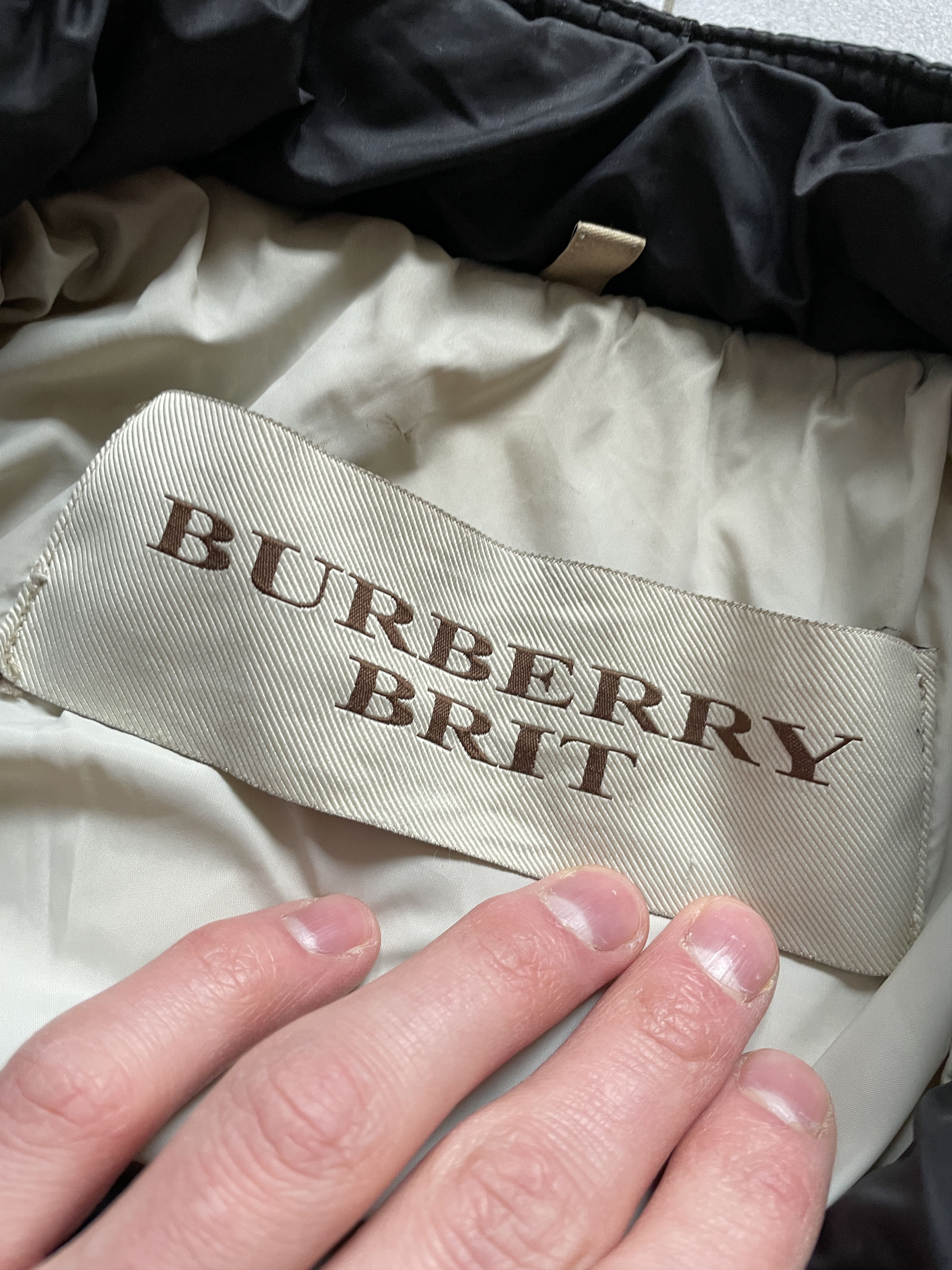 Burberry BURBERRY BLACK NYLON DOWN BOMBER JACKET Size US XL / EU 56 / 4 - 2 Thumbnail
