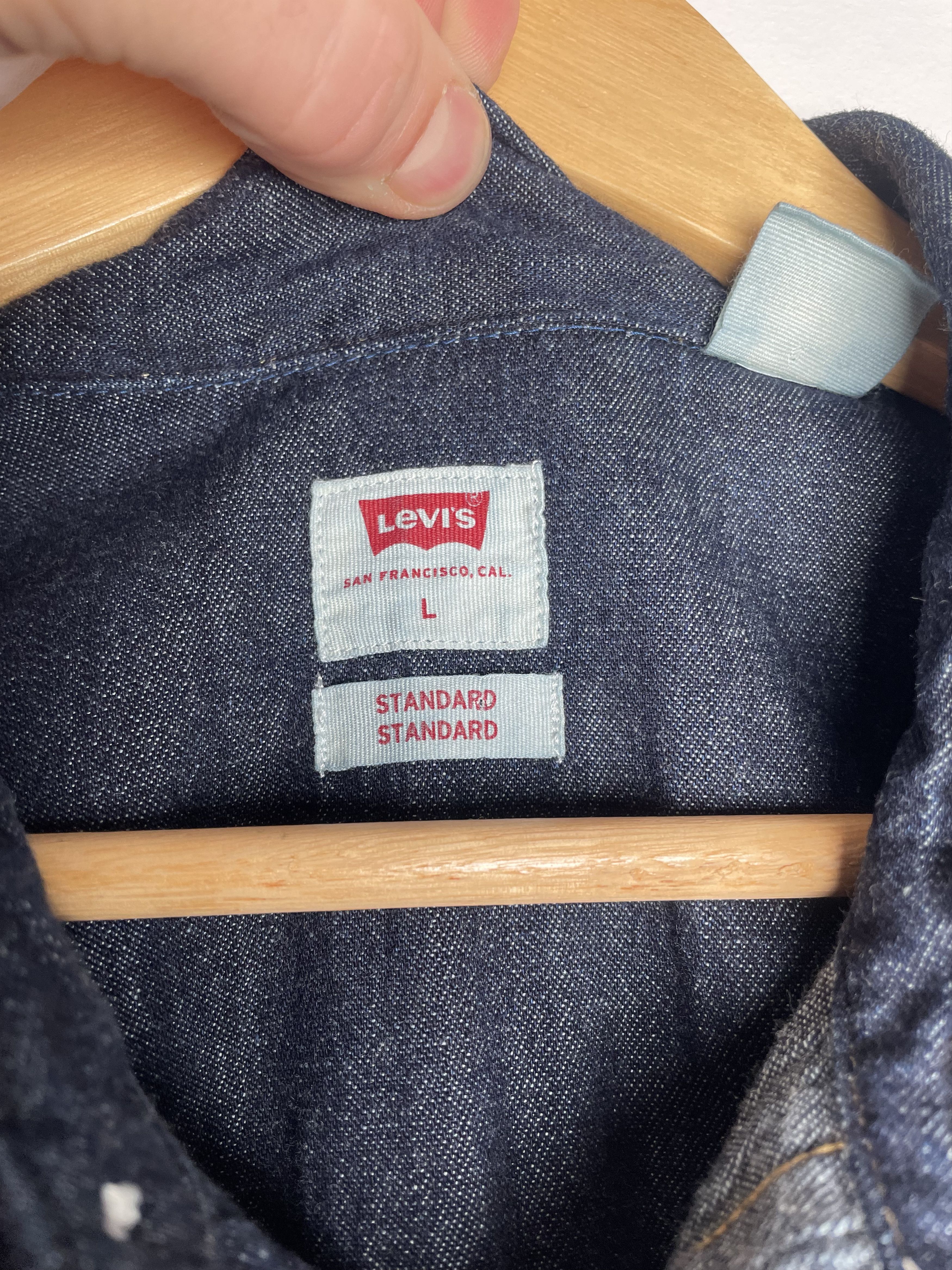 Levi's Levi’s San Francisco Denim Western Shirt L Snap Pearl Size US L / EU 52-54 / 3 - 7 Thumbnail
