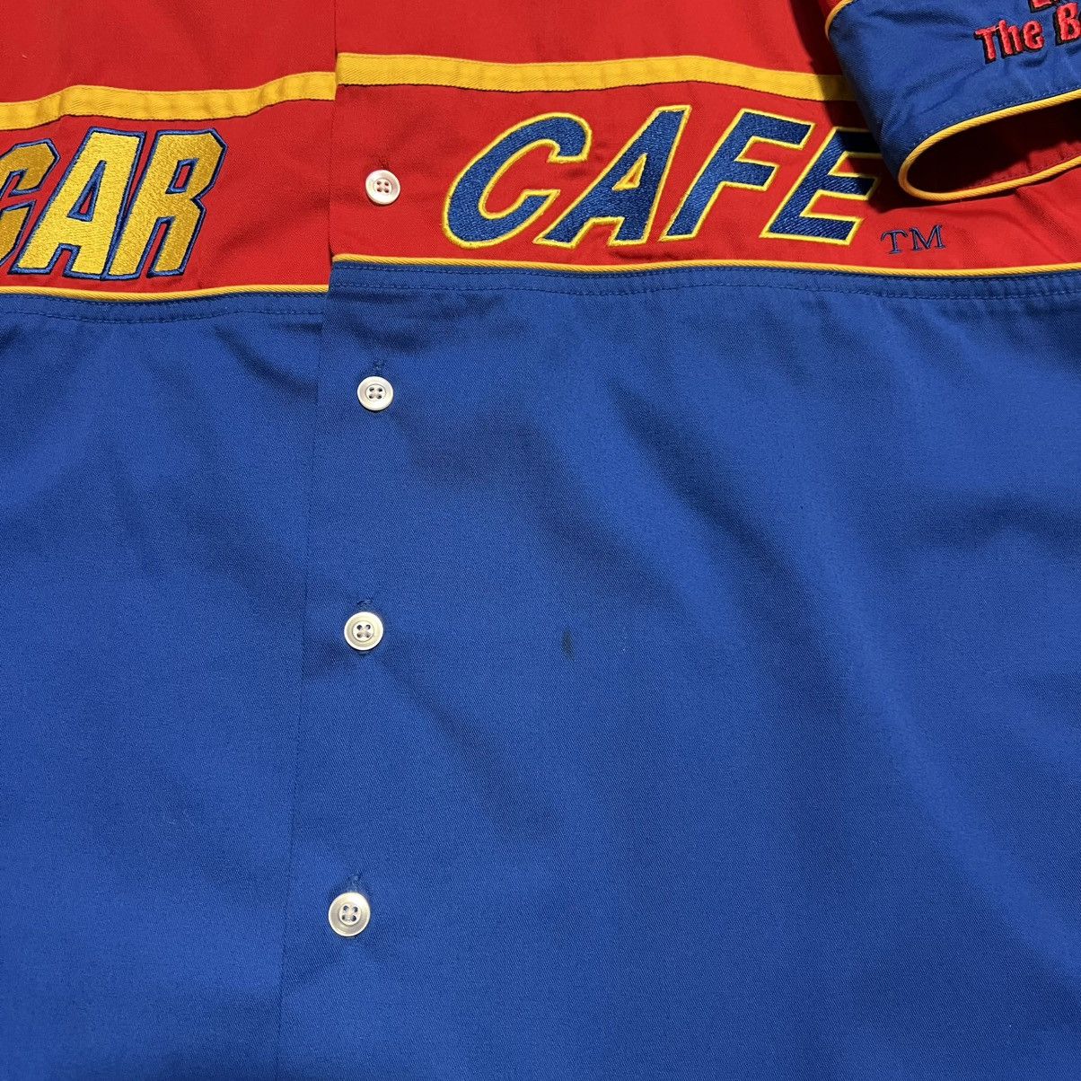Other Vintage NASCAR Cafe Short Sleeve Button Up Logo Pit Crew Y2K Size US L / EU 52-54 / 3 - 7 Thumbnail
