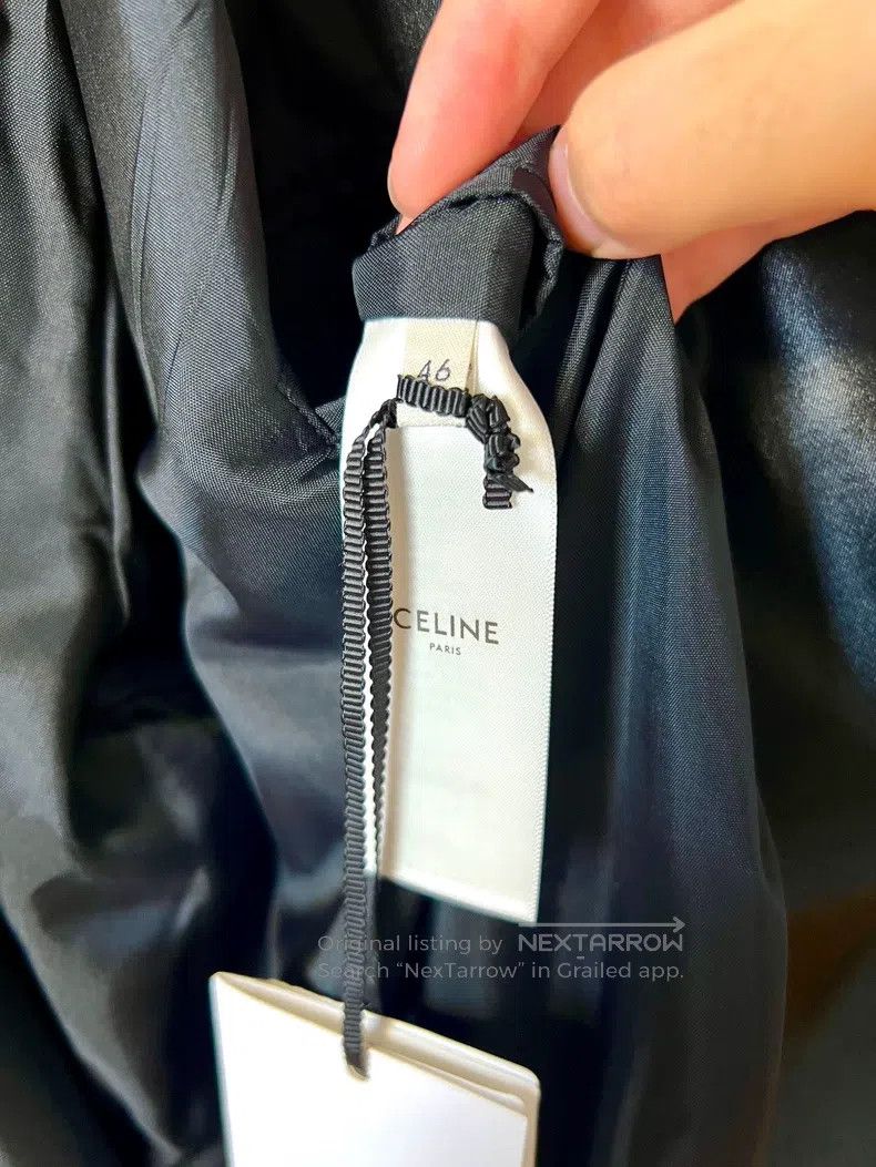 Celine CELINE Black Wax Star Scale Spikes Baseball Jacket, Outerw Size US S / EU 44-46 / 1 - 5 Thumbnail