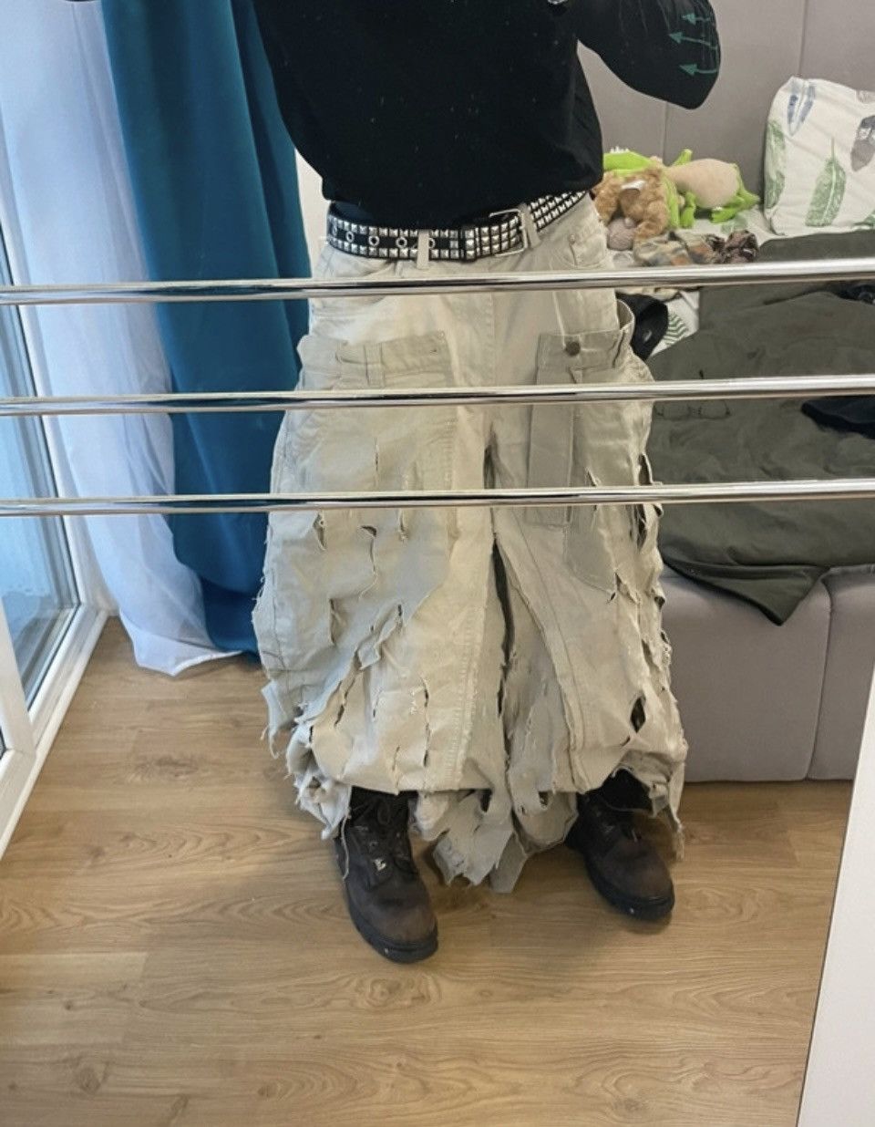 Handmade × Japanese Brand rare distressed archival pants Size US 33 - 5 Thumbnail