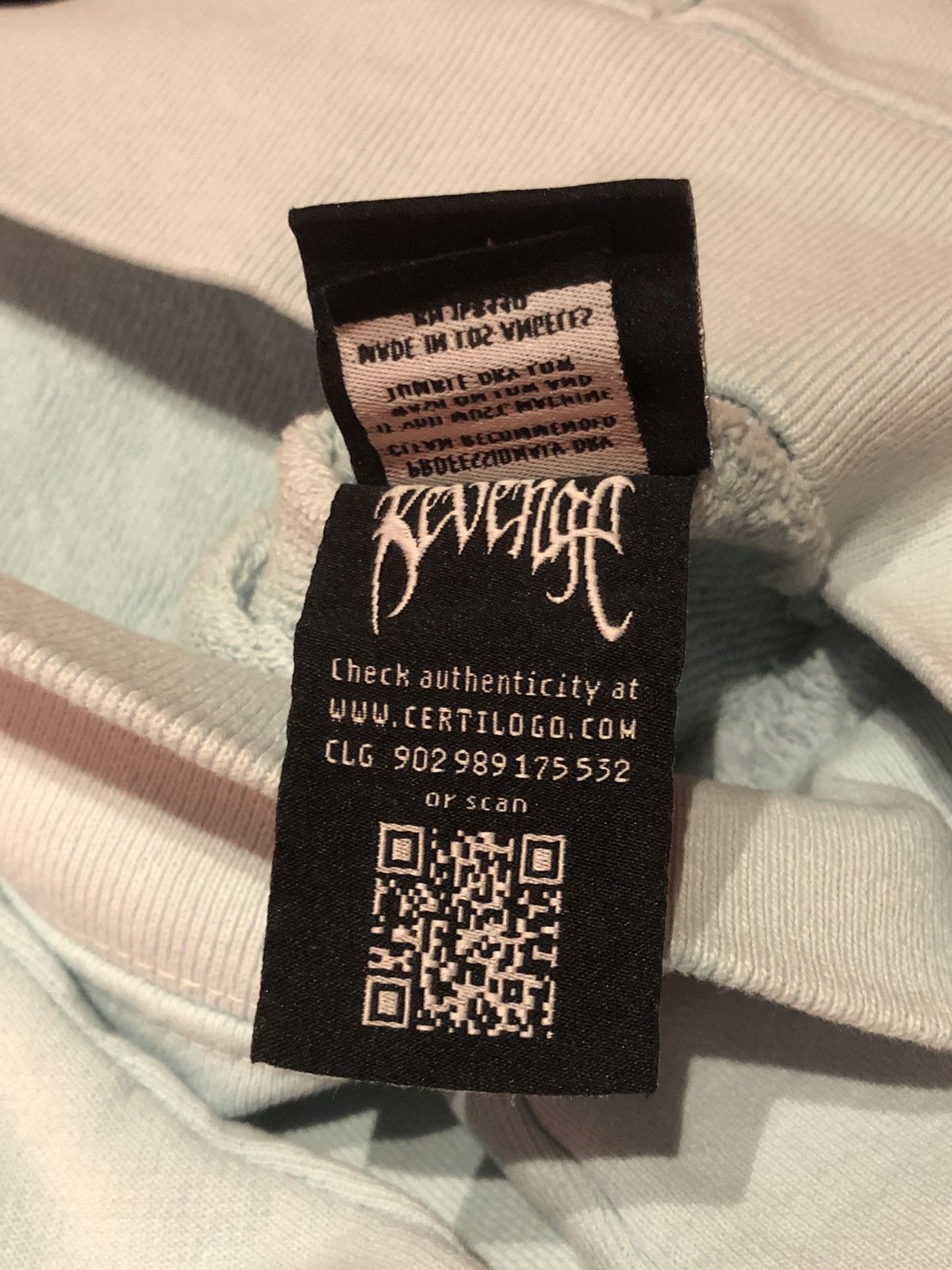 Revenge Revenge x heartbreak bejeweled hoodie Size US M / EU 48-50 / 2 - 6 Thumbnail