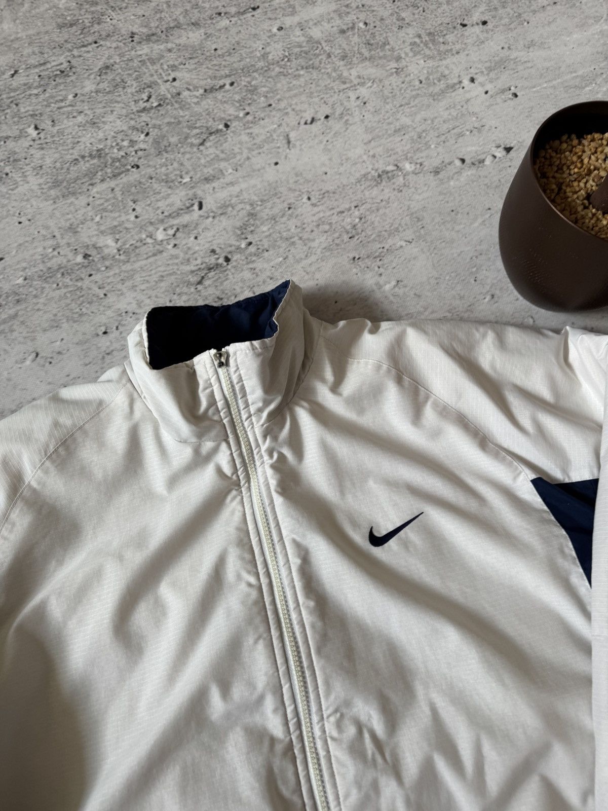 Nike × Vintage NIKE VINTAGE BASIC LOGO OVERSIZE BAGGY LIGHT JACKET Size US M / EU 48-50 / 2 - 5 Thumbnail