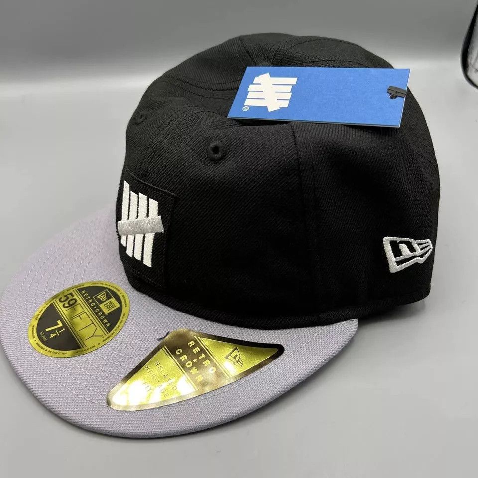 New Era Undefeated Hat Men 7 1/4 59Fifty New Era Fitted Cap New Wool Size ONE SIZE - 2 Thumbnail