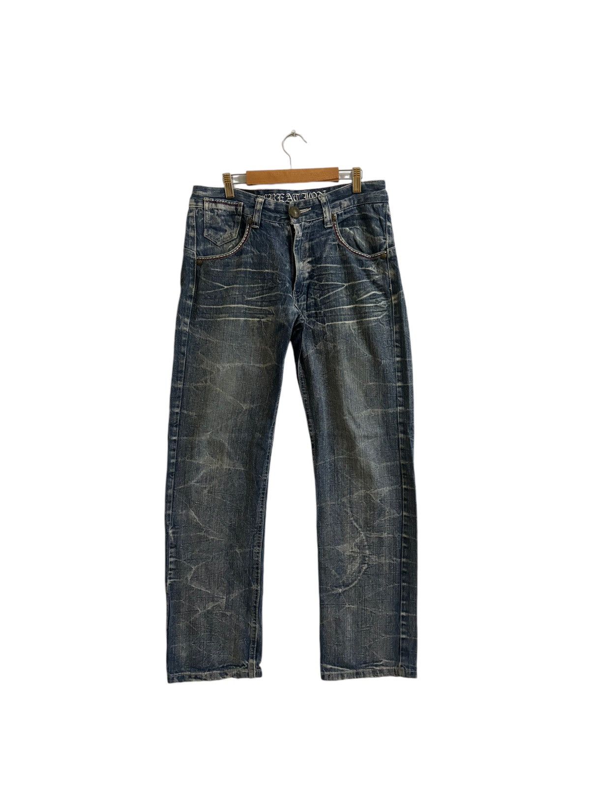 If Six Was Nine × LRG DELUXE CREATE EMBROIDERY JEANS SIZE 32 Size US 32 / EU 48 - 2 Thumbnail