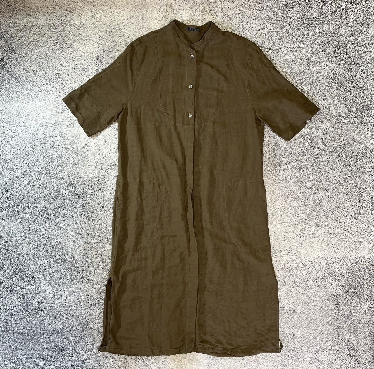 OSKA Oska Women Dress T- Shirt With Pockets Ramie Viscose Size 2 Size M / US 6-8 / IT 42-44 - 1 Thumbnail