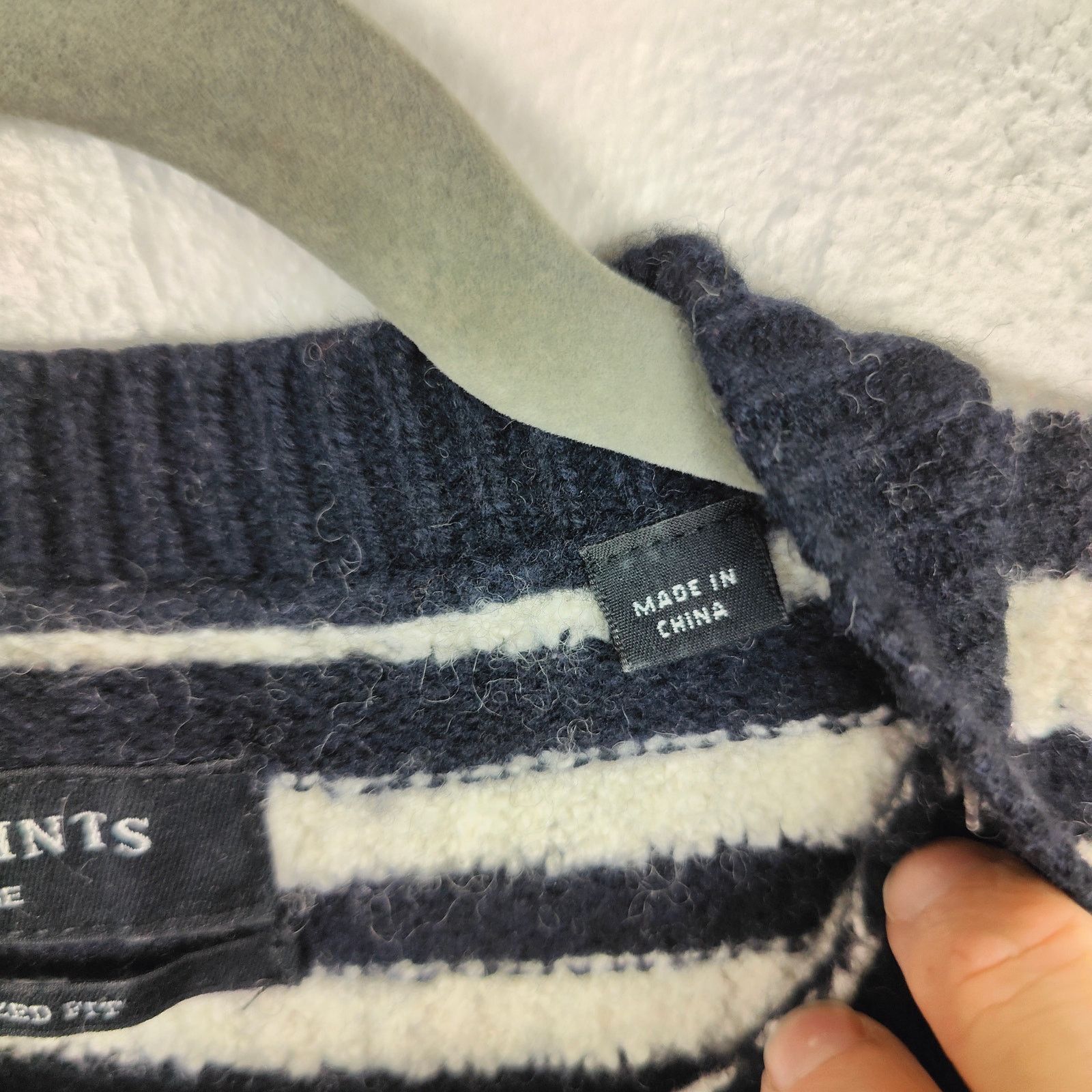 Allsaints AllSaints Keet Crew Sweater Womens Large Wool Blend Size L / US 10 / IT 46 - 5 Thumbnail