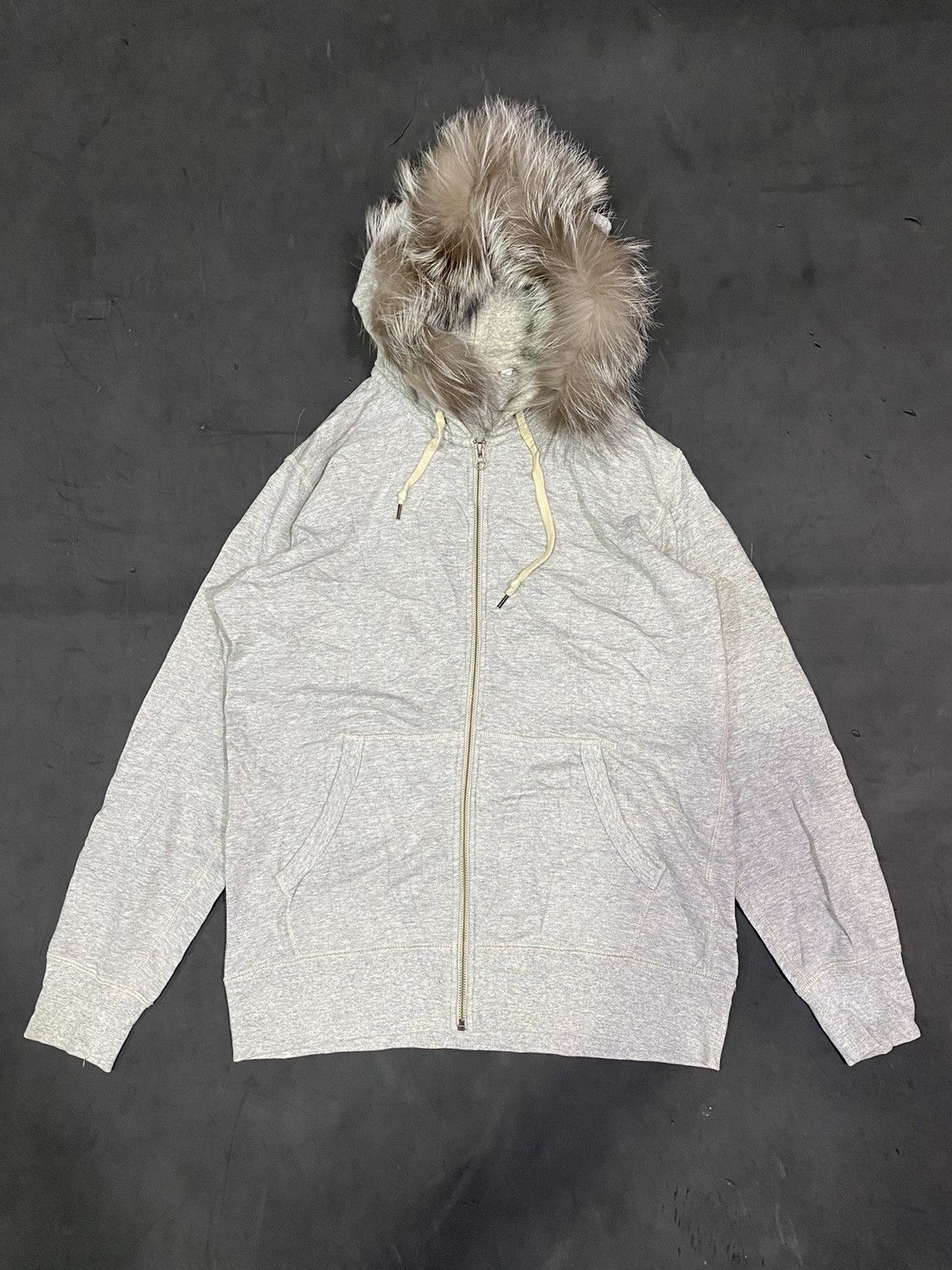 image of If Six Was Nine x Le Grande Bleu L G B Bindingofferuniqlo Furhoodie Japanese Lgb Ifsixwasnine in Gr