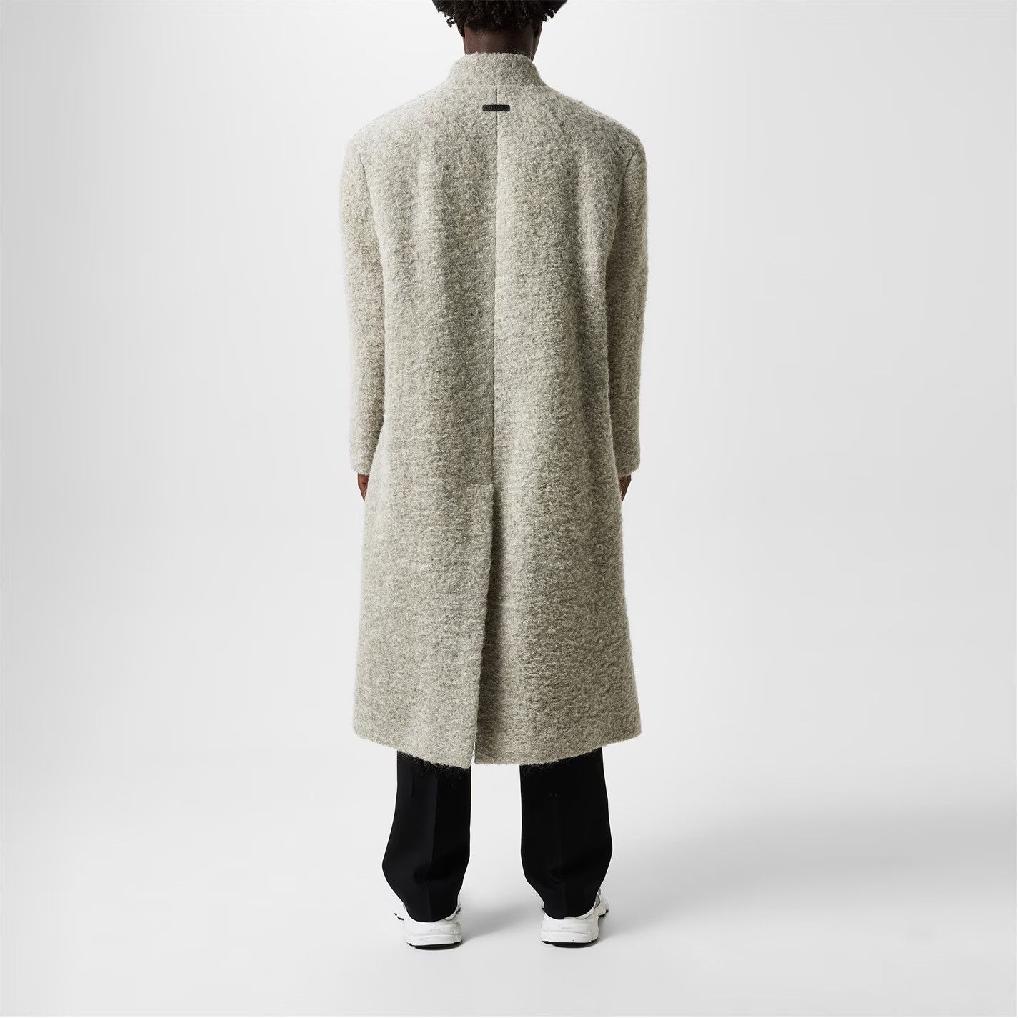 Fear of God o1g2r1mq0426 Double-Breasted Oversized Fit Overcoat in Grey Size US L / EU 52-54 / 3 - 3 Thumbnail