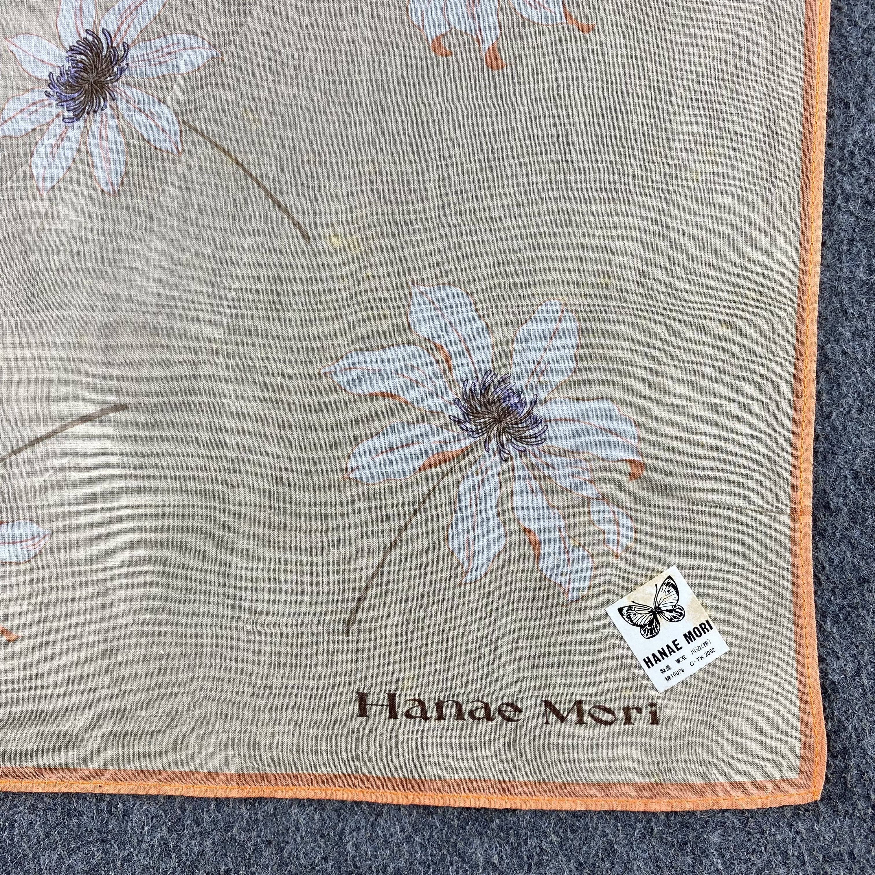 Hanae Mori Hanae Mori Handkerchief/Neckerchief/Bandana HC799 Size ONE SIZE - 3 Thumbnail