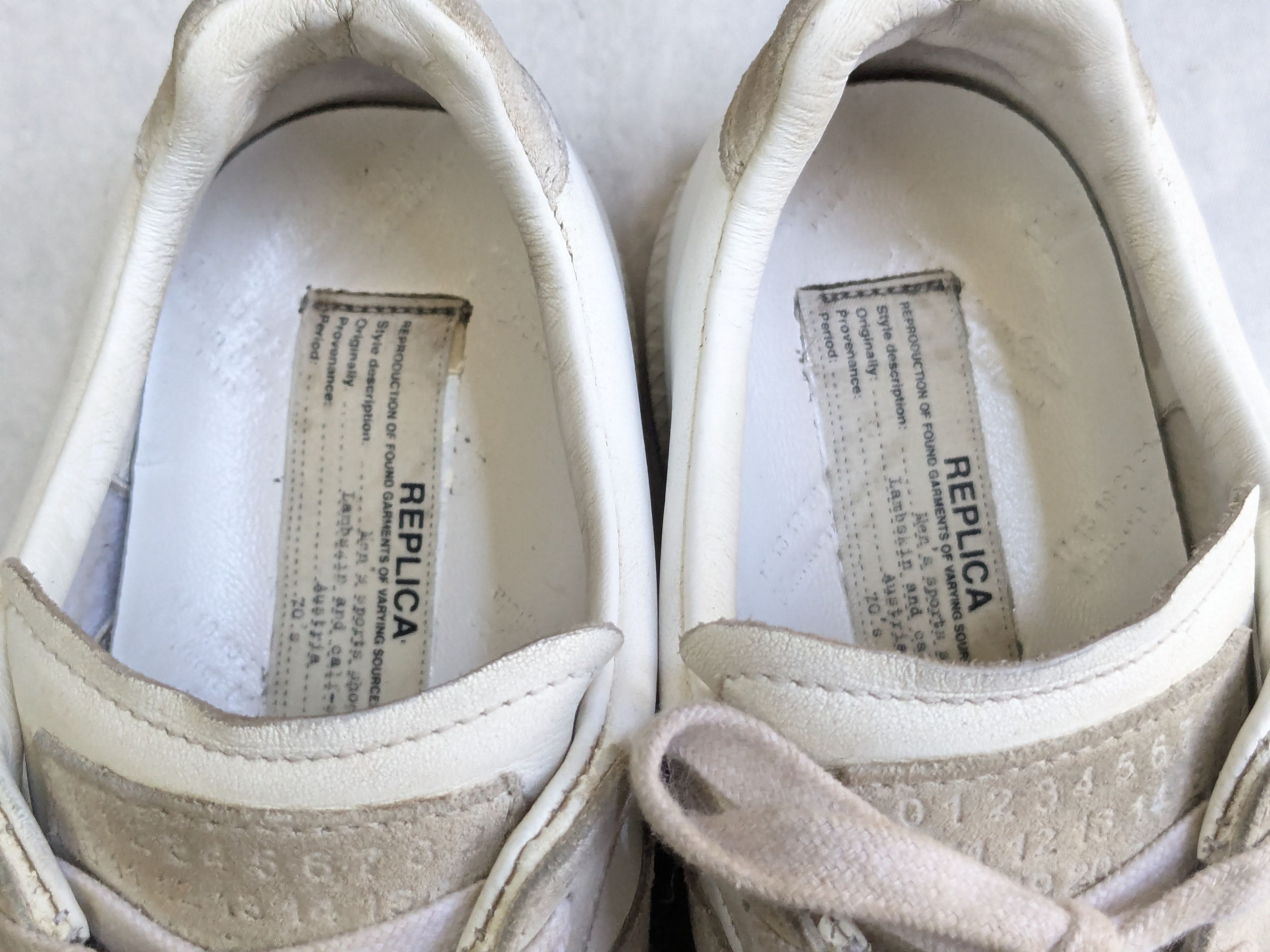 Maison Margiela Maison Margiela GAT White 6.5 39.5 Rubber Leather Size US 6.5 / EU 39-40 - 3 Thumbnail