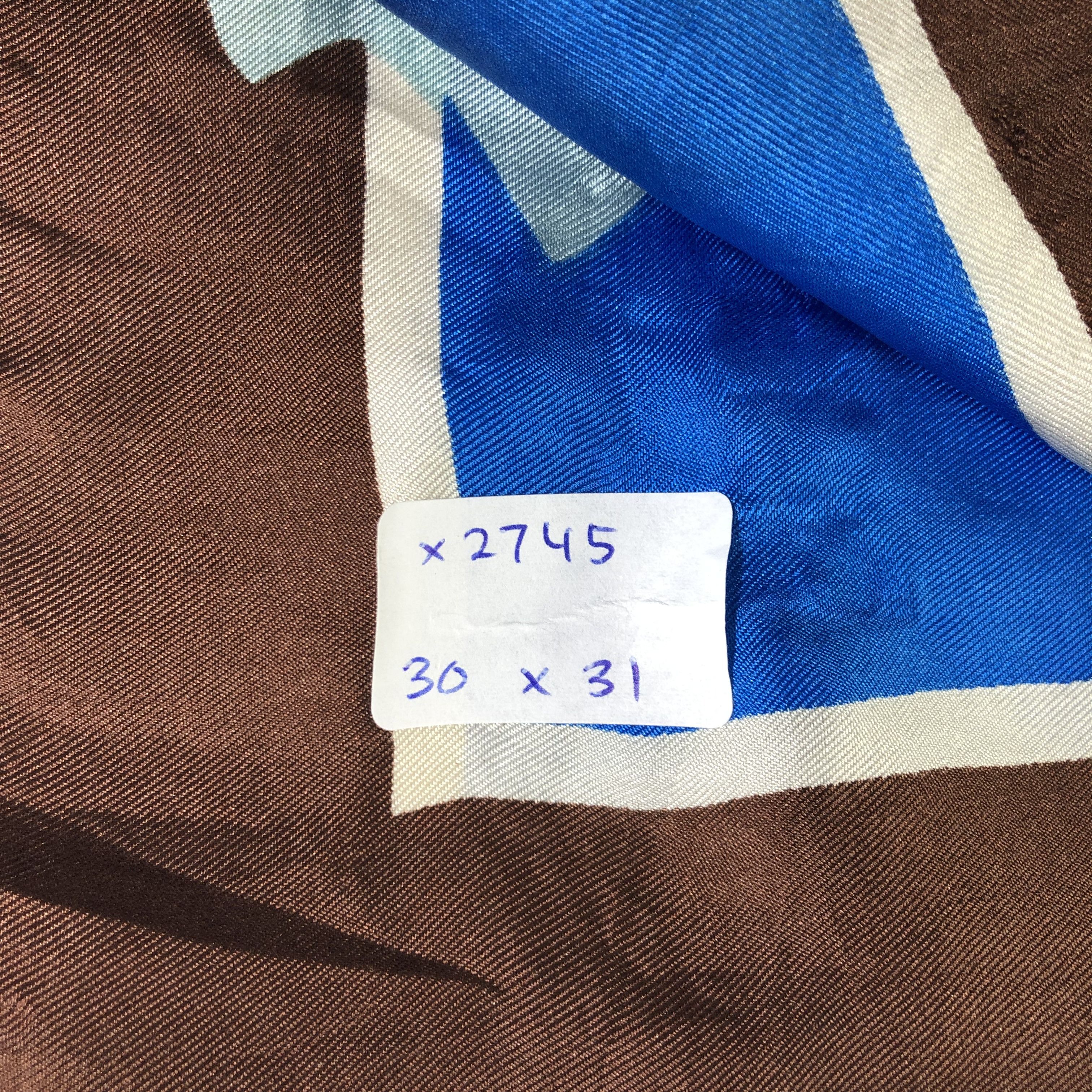 Vintage Vintage Silk Scarf Size ONE SIZE - 7 Thumbnail