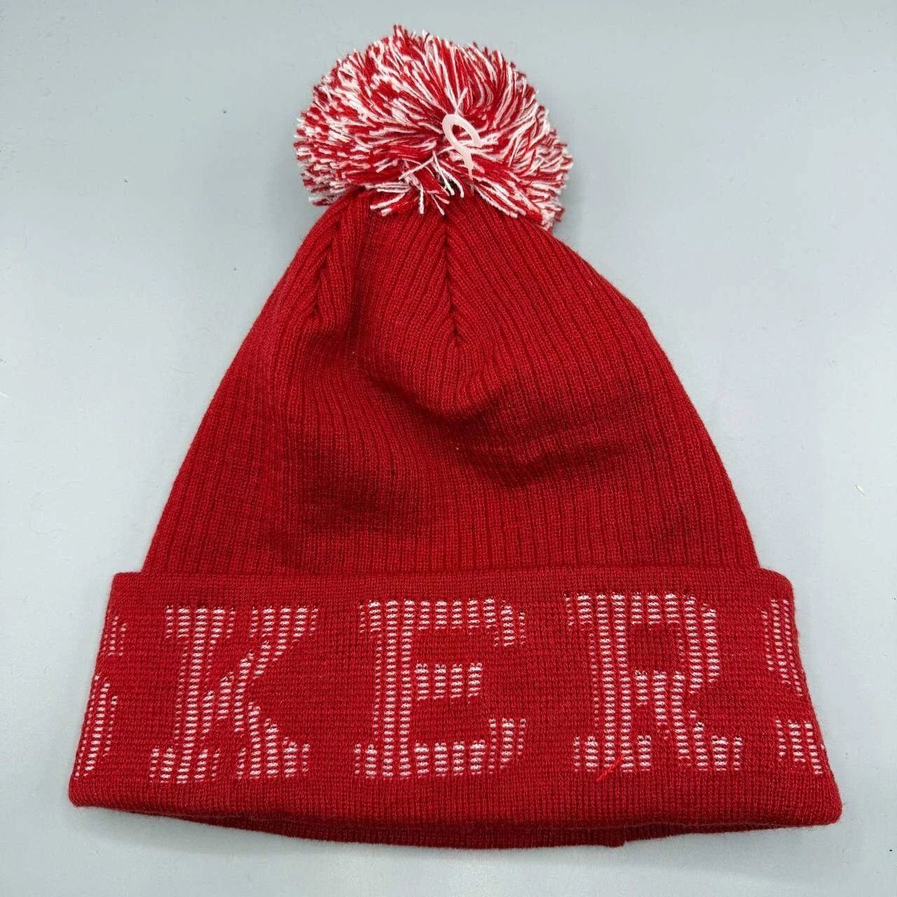 Adidas Nebraska Cornhuskers Hat Men NCAA Cuffed Beanie Pom Pom Size ONE SIZE - 1 Thumbnail