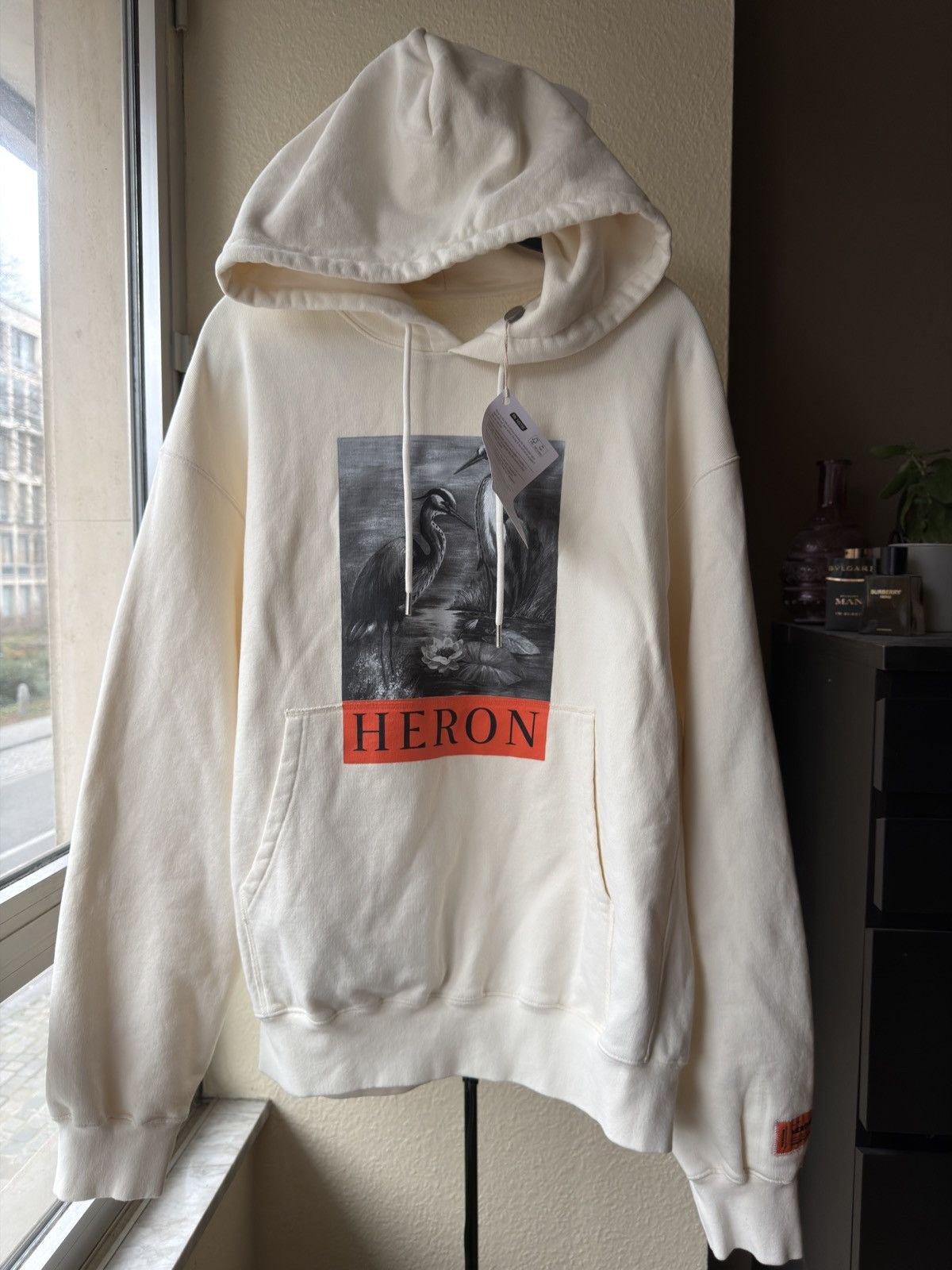 Heron Preston Heron Preston crane big logo new hoodie XL Size US XL / EU 56 / 4 - 2 Thumbnail