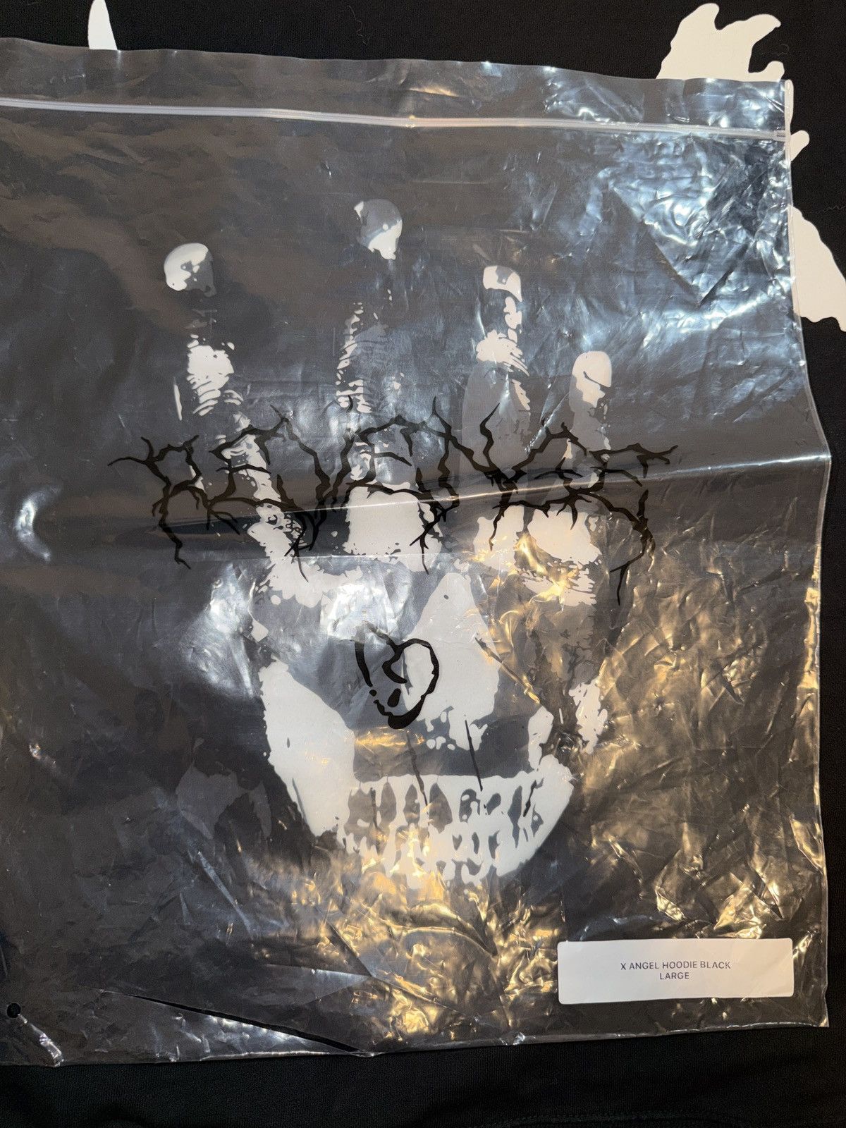 Revenge Revenge XXXTENTACION Angel Hoodie Black (Rare) Size US L / EU 52-54 / 3 - 5 Thumbnail