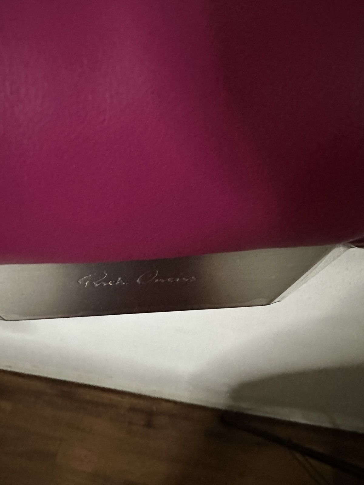 Rick Owens PINK griffin bag Size ONE SIZE - 8 Thumbnail