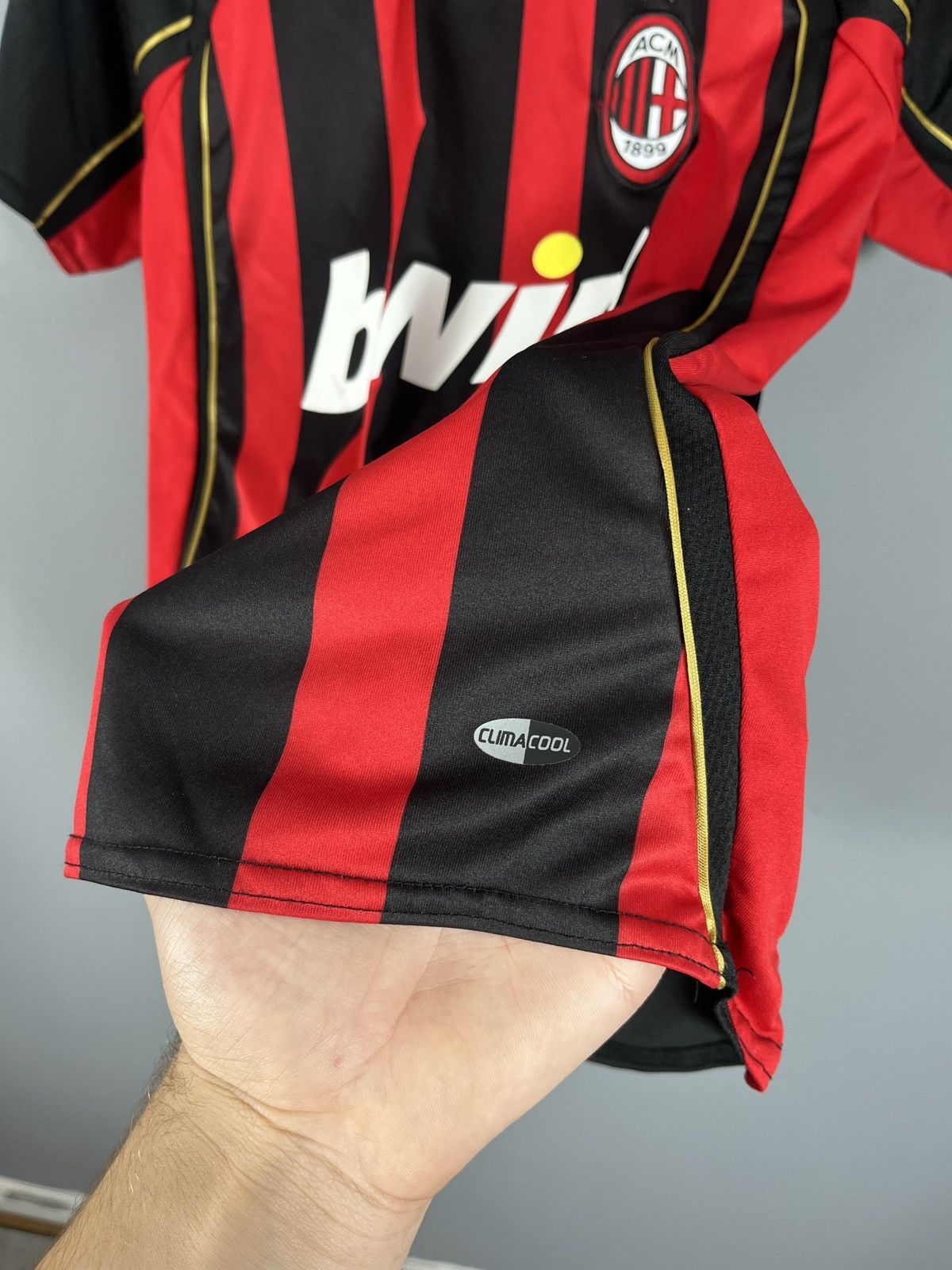 Adidas Vintage jersey 2006/07-AC Milan-Maldini-Red/Black Size US S / EU 44-46 / 1 - 6 Thumbnail