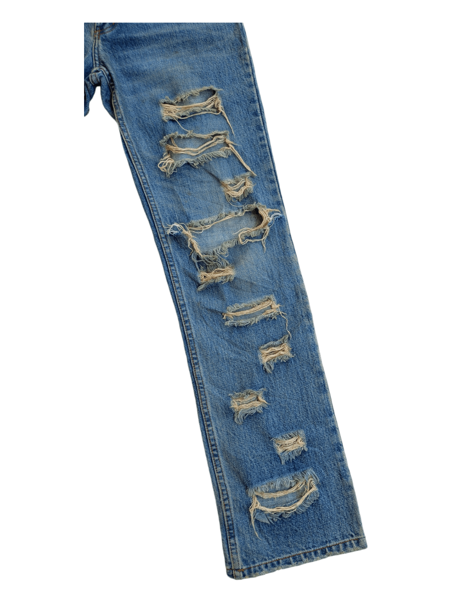 Japanese Brand × Vintage A.CO.CO Japanese Brand Distressed Vintage Streetwear Denim Size 29" - 6 Thumbnail