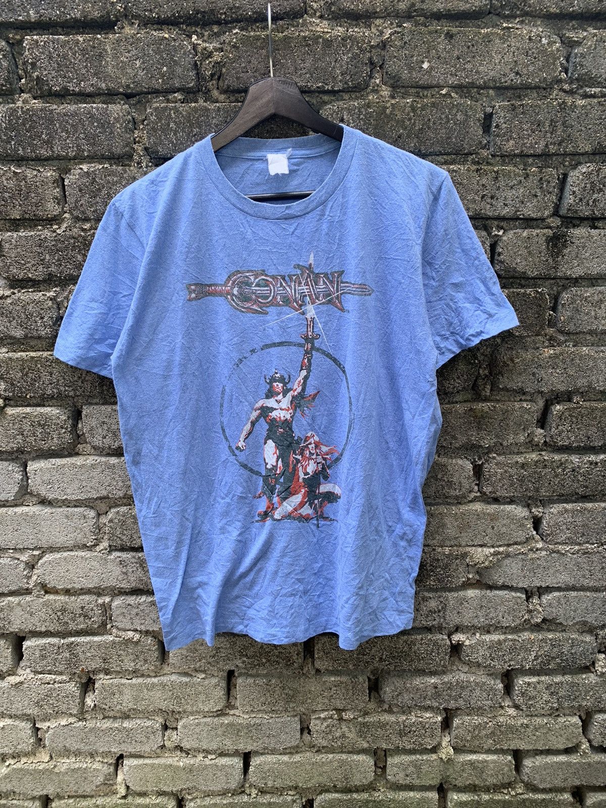 Vintage Vintage Y2K Conan The Barbarian Movie Tees Size US L / EU 52-54 / 3 - 1 Thumbnail