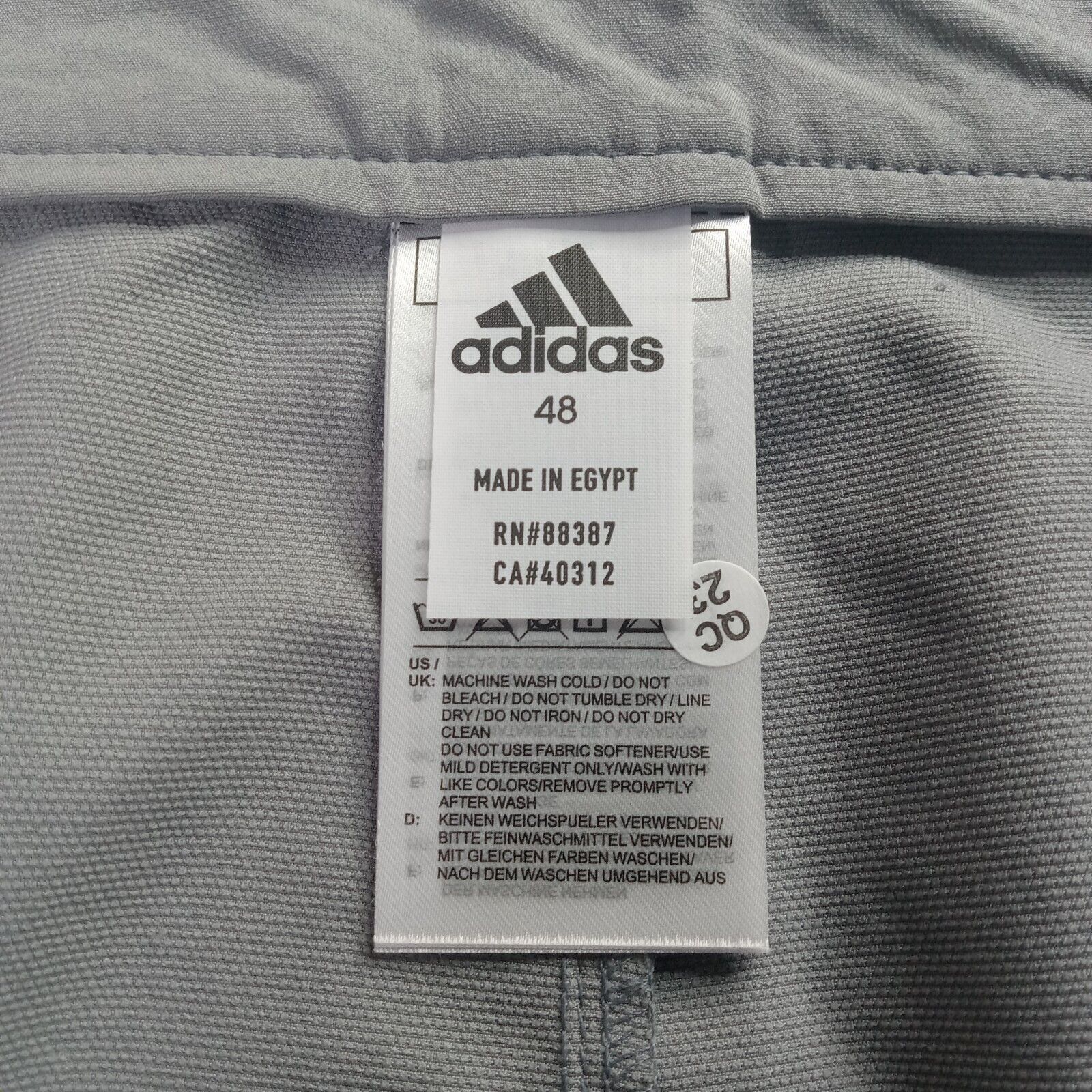 Adidas Adidas Big and Tall Climalite Gray Golf Shorts Men’s Size 48 Size US 44 / EU 60 - 3 Thumbnail