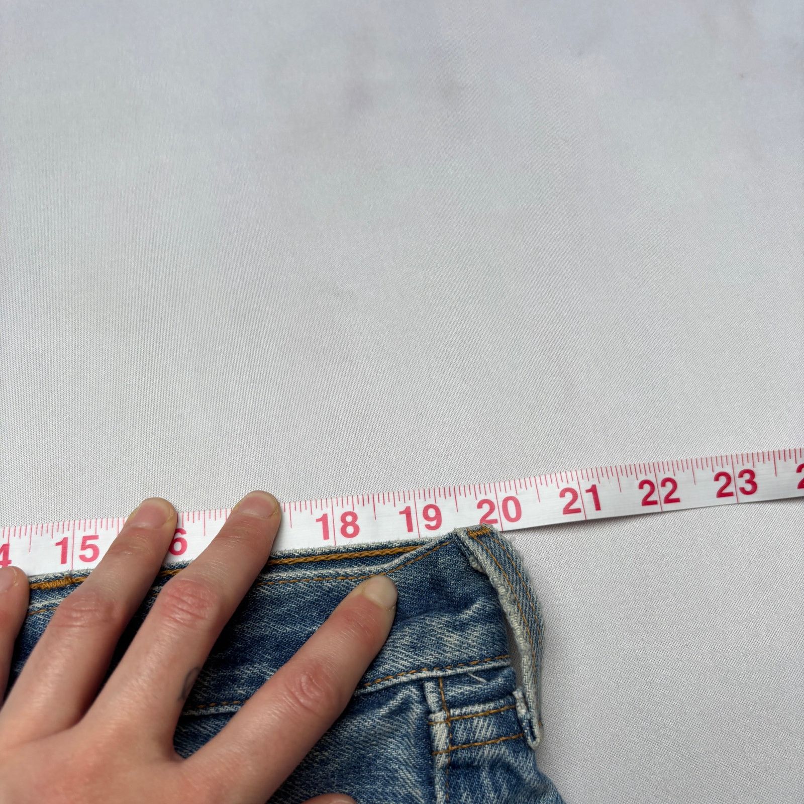 Levi's × Vintage Vintage 90s Levi's 501 XX Straight Leg Jeans 40x34 (38x27.5) Size US 38 / EU 54 - 8 Thumbnail
