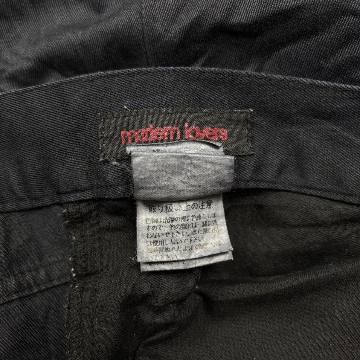 Isamu Katayama Backlash 2000s Modern Lovers - Paper Cut Flared Pants Size US 29 - 10 Thumbnail