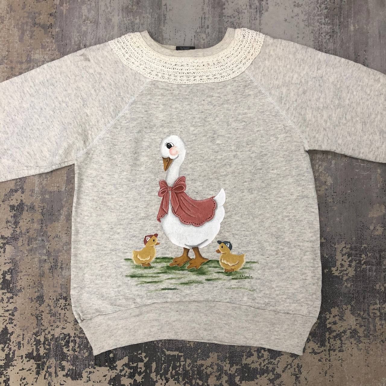 Vintage Y522 VTG USA STEINWURTZEL X CHIPALA ART SWEATERS Size M / US 6-8 / IT 42-44 - 3 Thumbnail