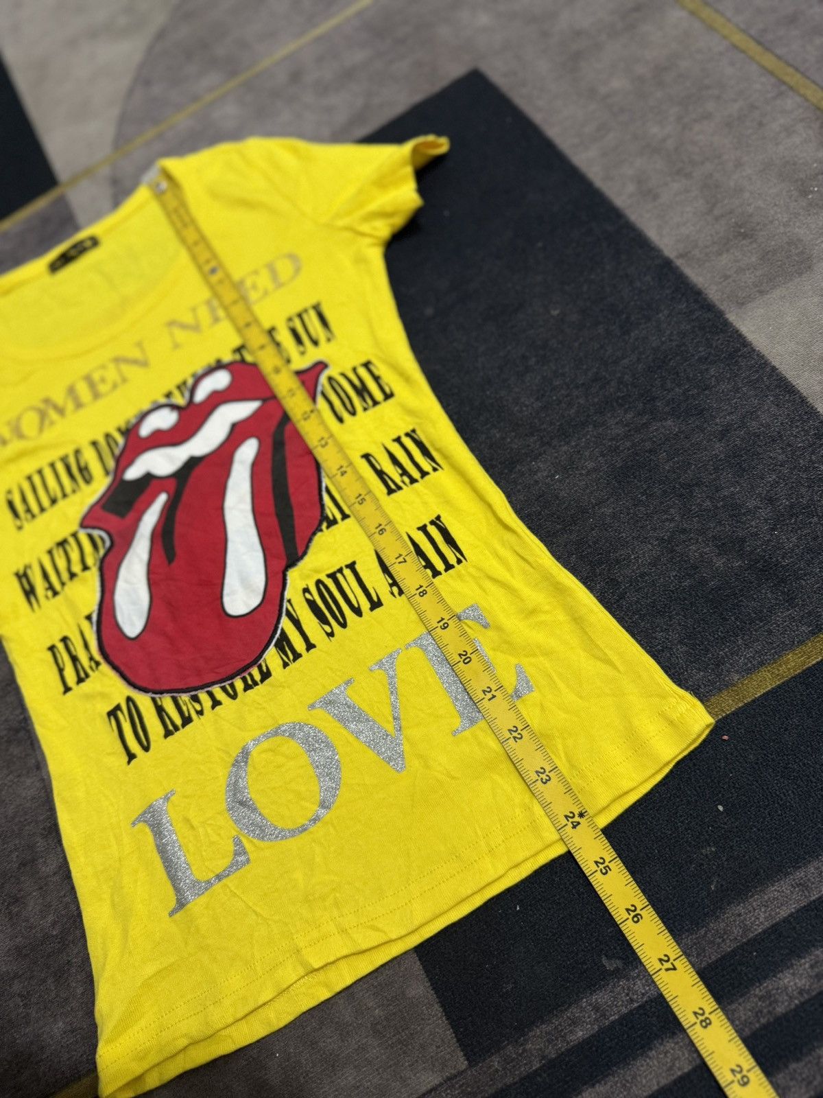 Hysteric Glamour MKR ROLING STOE LOGO TSHIRT Size M / US 6-8 / IT 42-44 - 9 Thumbnail