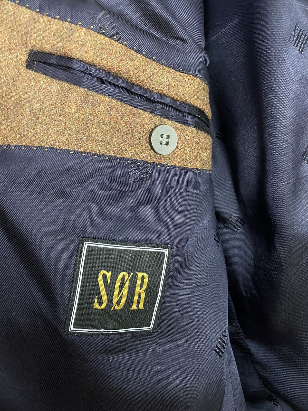 Vintage Rare‼️ Vintage Sor Single Breasted Mohair Blazer Size US M / EU 48-50 / 2 - 8 Thumbnail